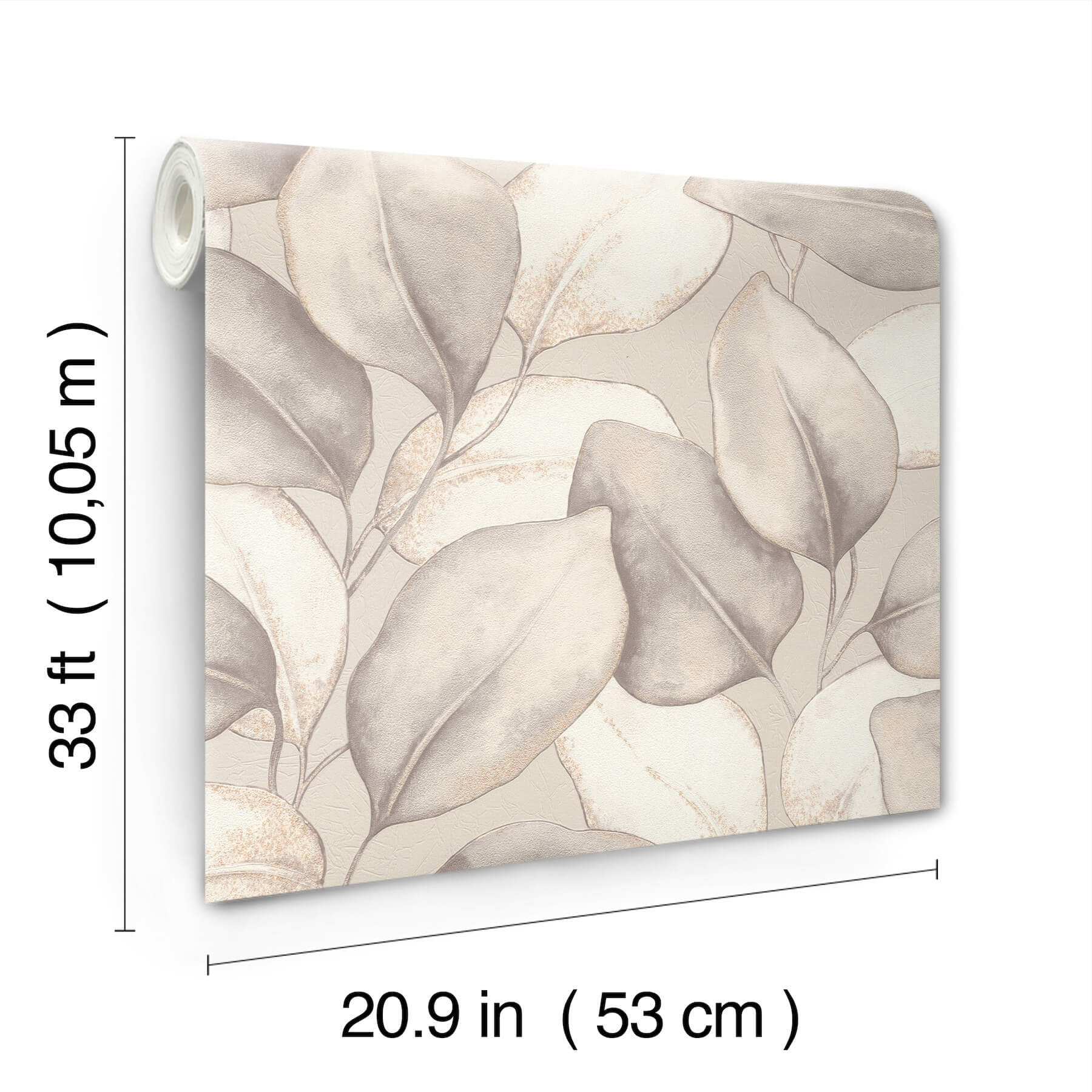 evanthe-grey-vine-wallpaper-york-wallcoverings-4202-659856 - York Wallcoverings Papel pintado