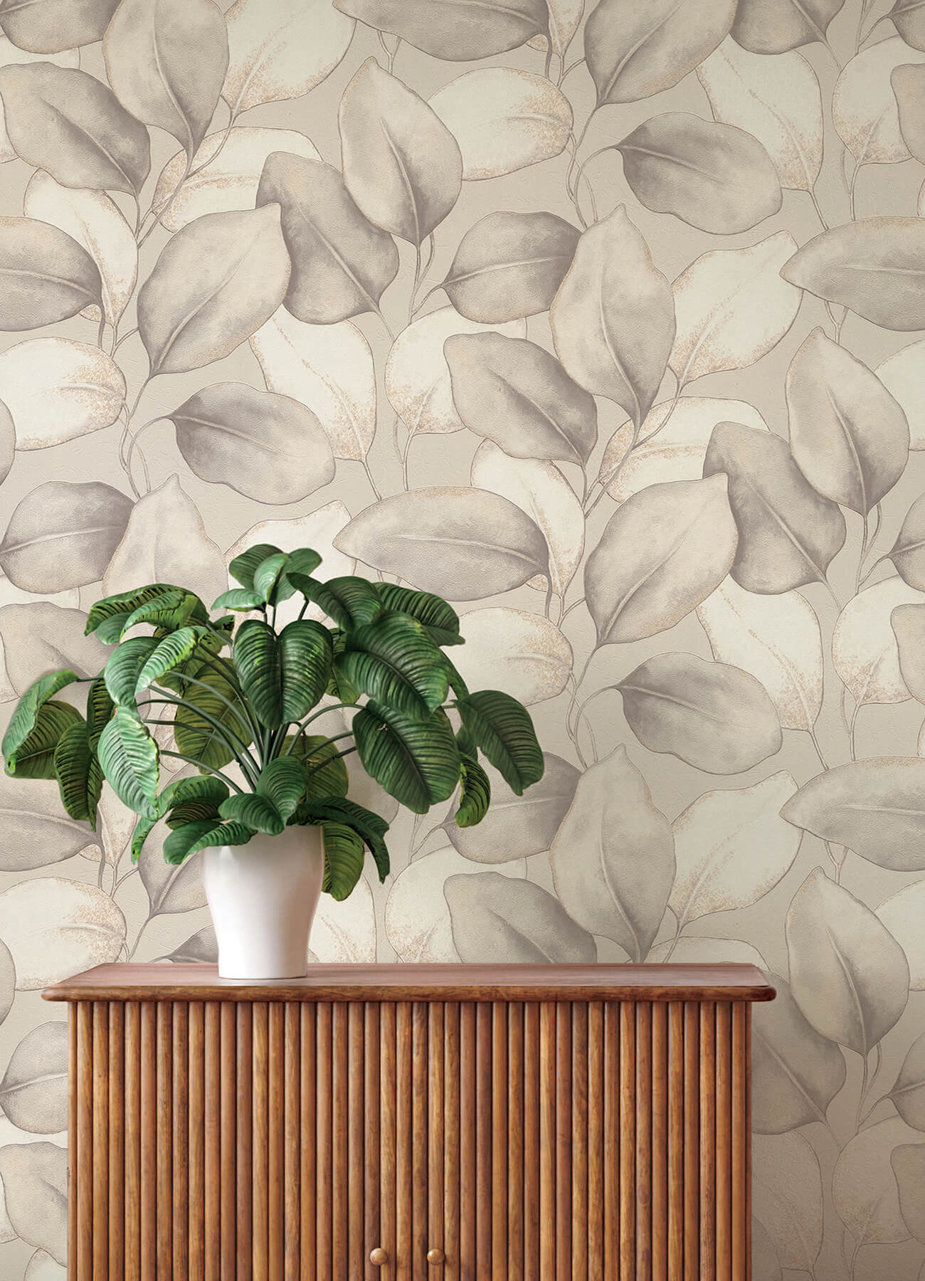 evanthe-grey-vine-wallpaper-york-wallcoverings-4202-659856 - York Wallcoverings Papel pintado