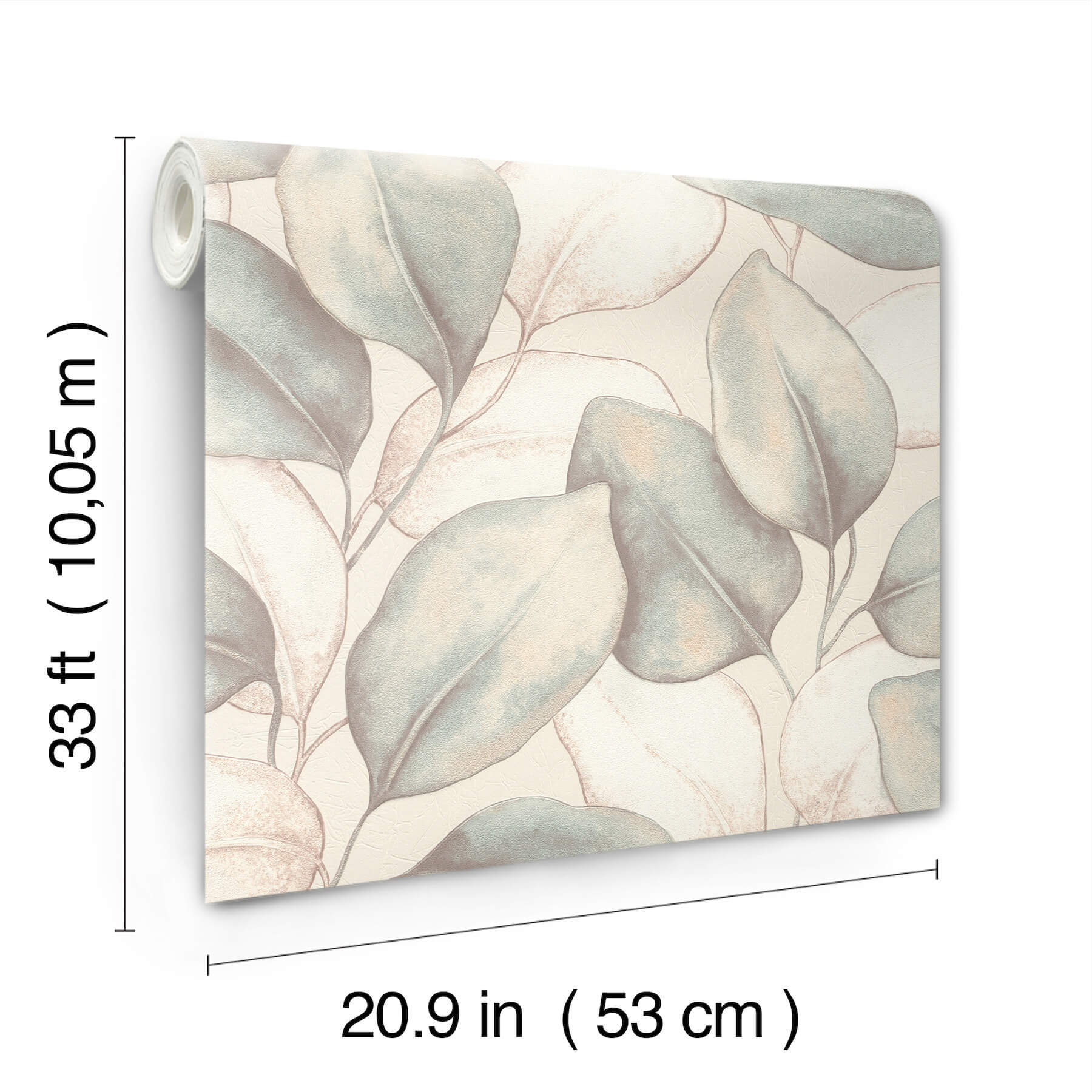 evanthe-aqua-vine-wallpaper-york-wallcoverings-4202-659863 - York Wallcoverings Papel pintado