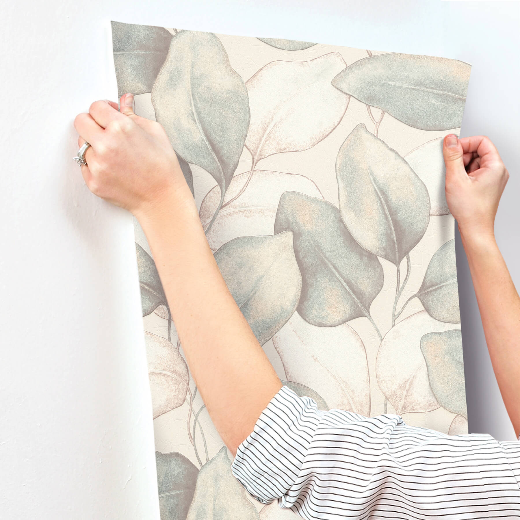 evanthe-aqua-vine-wallpaper-york-wallcoverings-4202-659863 - York Wallcoverings Wallpaper