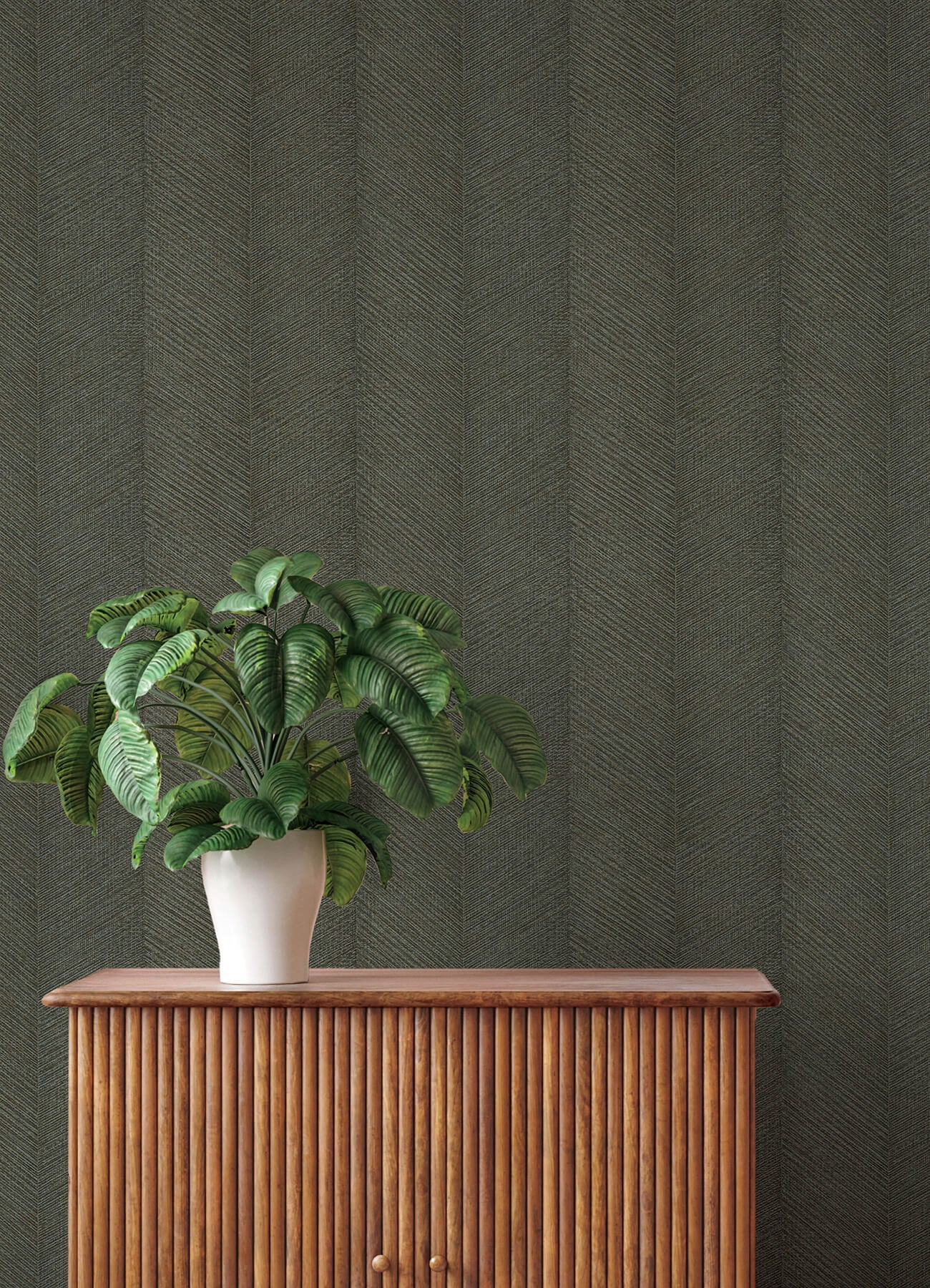 ione-evergreen-textured-chevron-wallpaper-york-wallcoverings-4202-720303 - York Wallcoverings Wallpaper