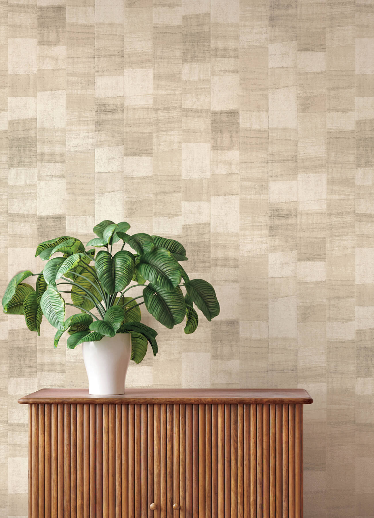 ivo-beige-block-stripe-wallpaper-york-wallcoverings-4202-570953 - York Wallcoverings Papel pintado