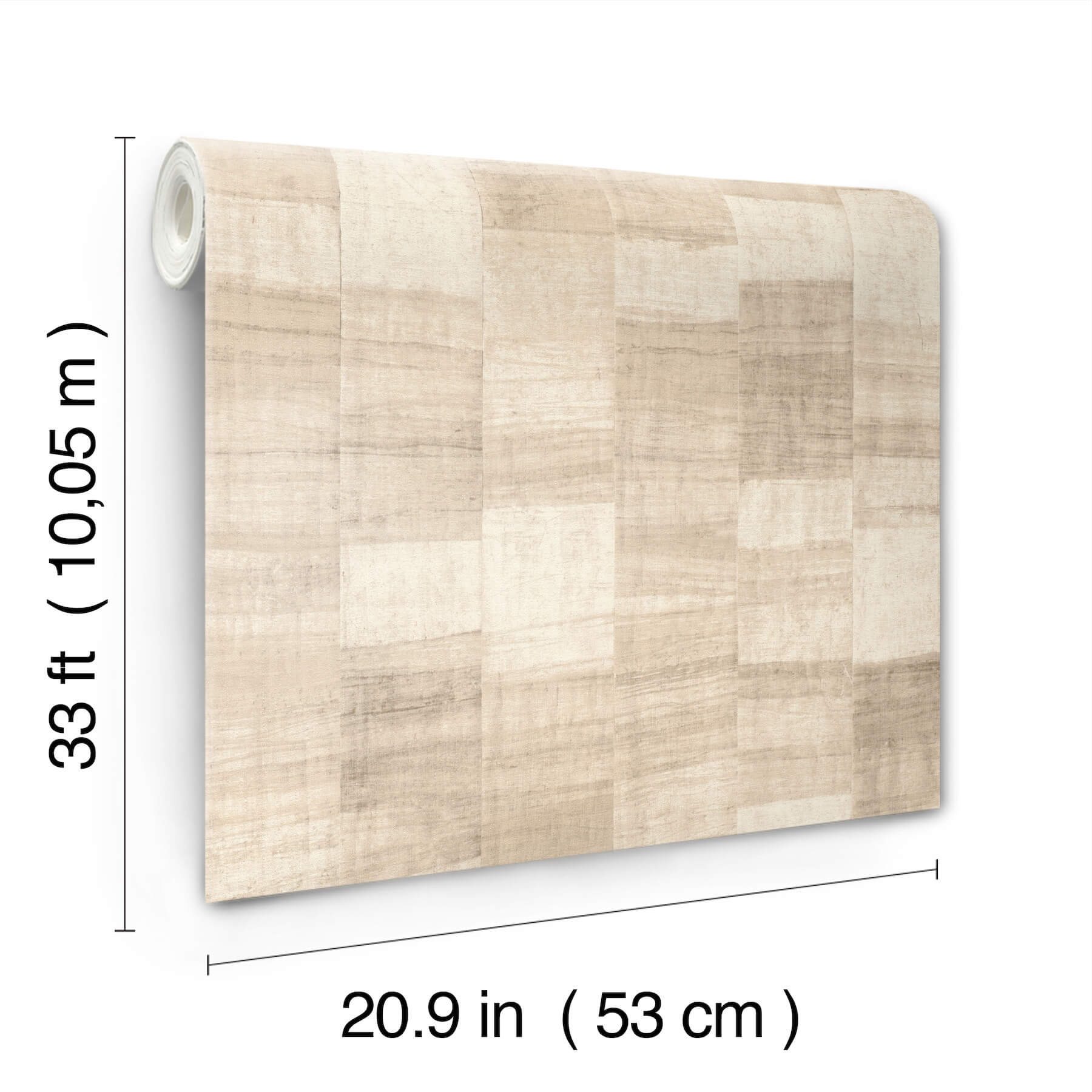 ivo-beige-block-stripe-wallpaper-york-wallcoverings-4202-570953 - York Wallcoverings Papel pintado