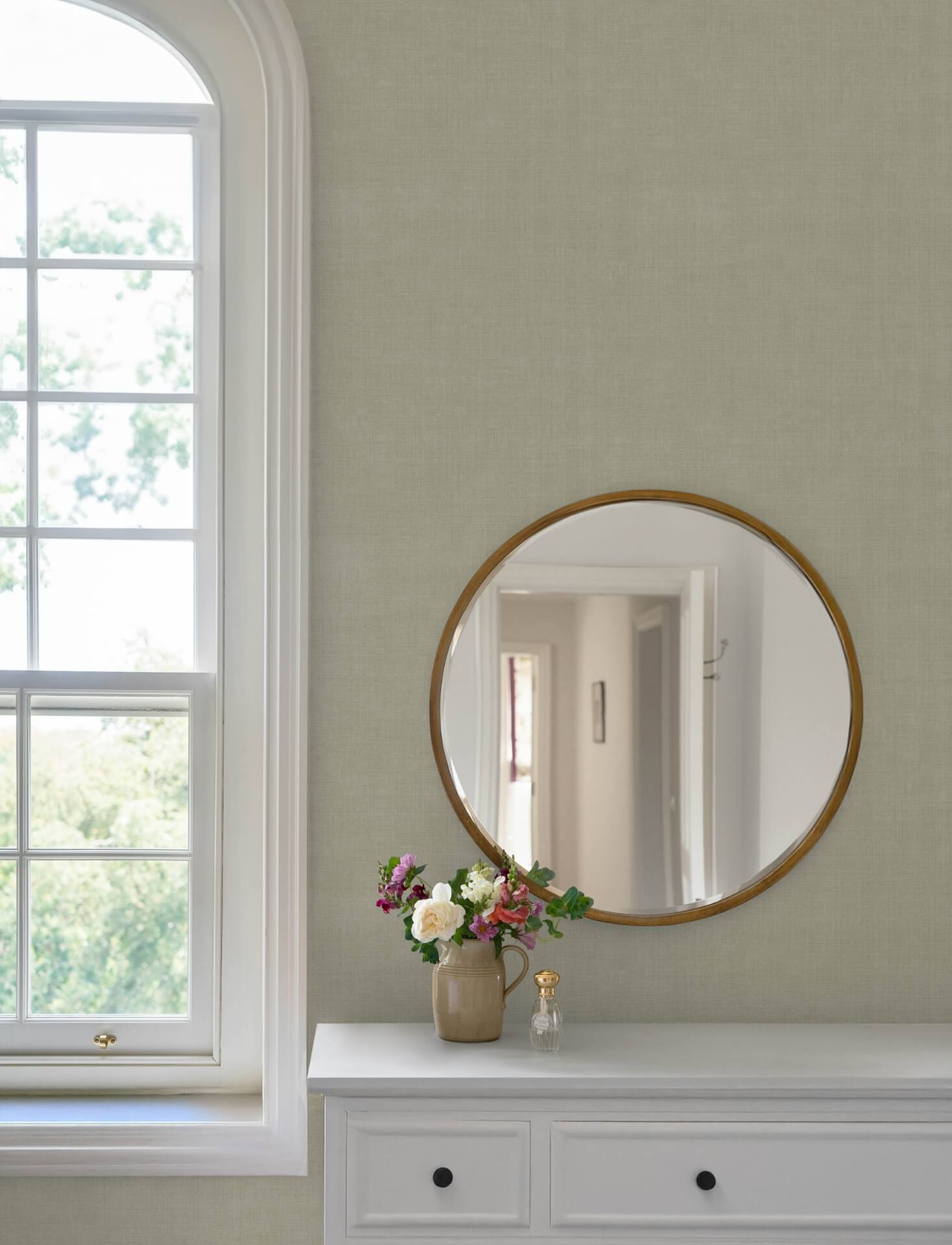 midolin-khaki-texture-wallpaper-york-wallcoverings-4201-16018 - York Wallcoverings Papel pintado
