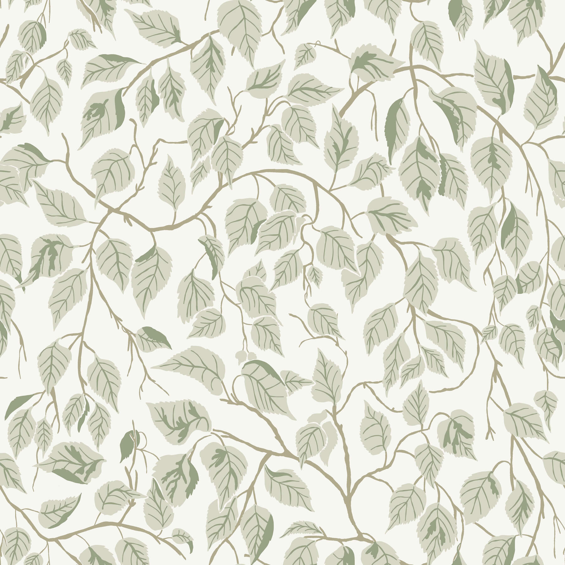 hngbjrk-sage-vine-wallpaper-york-wallcoverings-4201-20107 - York Wallcoverings Papel pintado