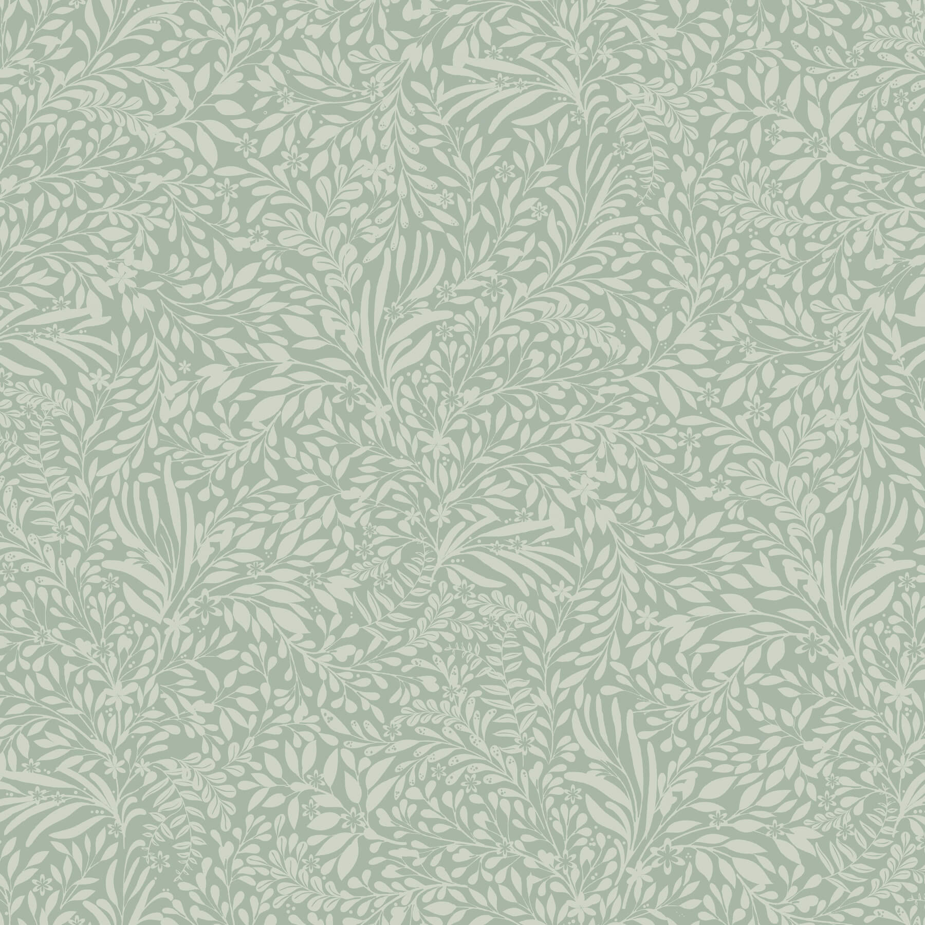 kristina-teal-botanical-wallpaper-york-wallcoverings-4201-20128 - York Wallcoverings Papel pintado