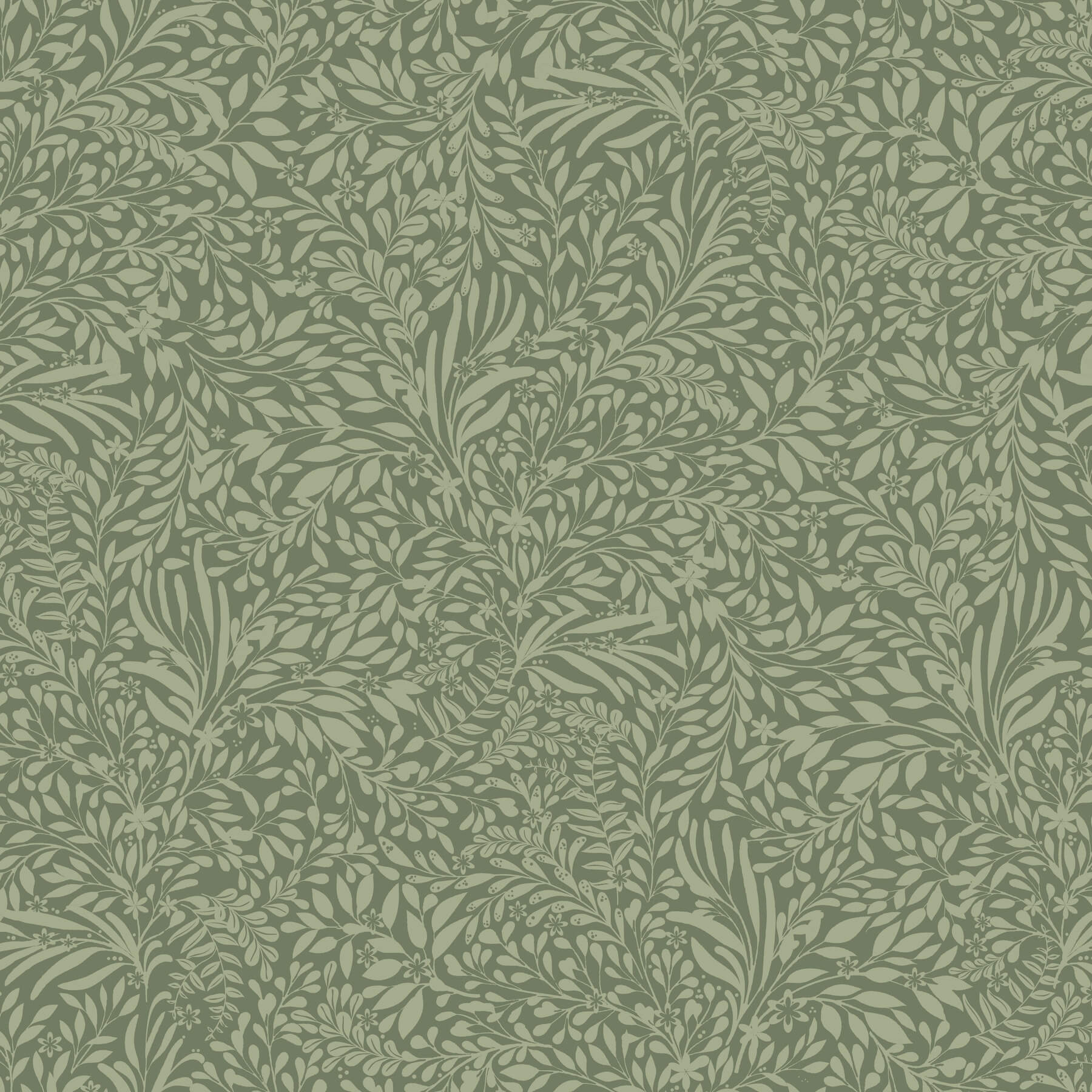 kristina-evergreen-botanical-wallpaper-york-wallcoverings-4201-20129 - York Wallcoverings Papel pintado