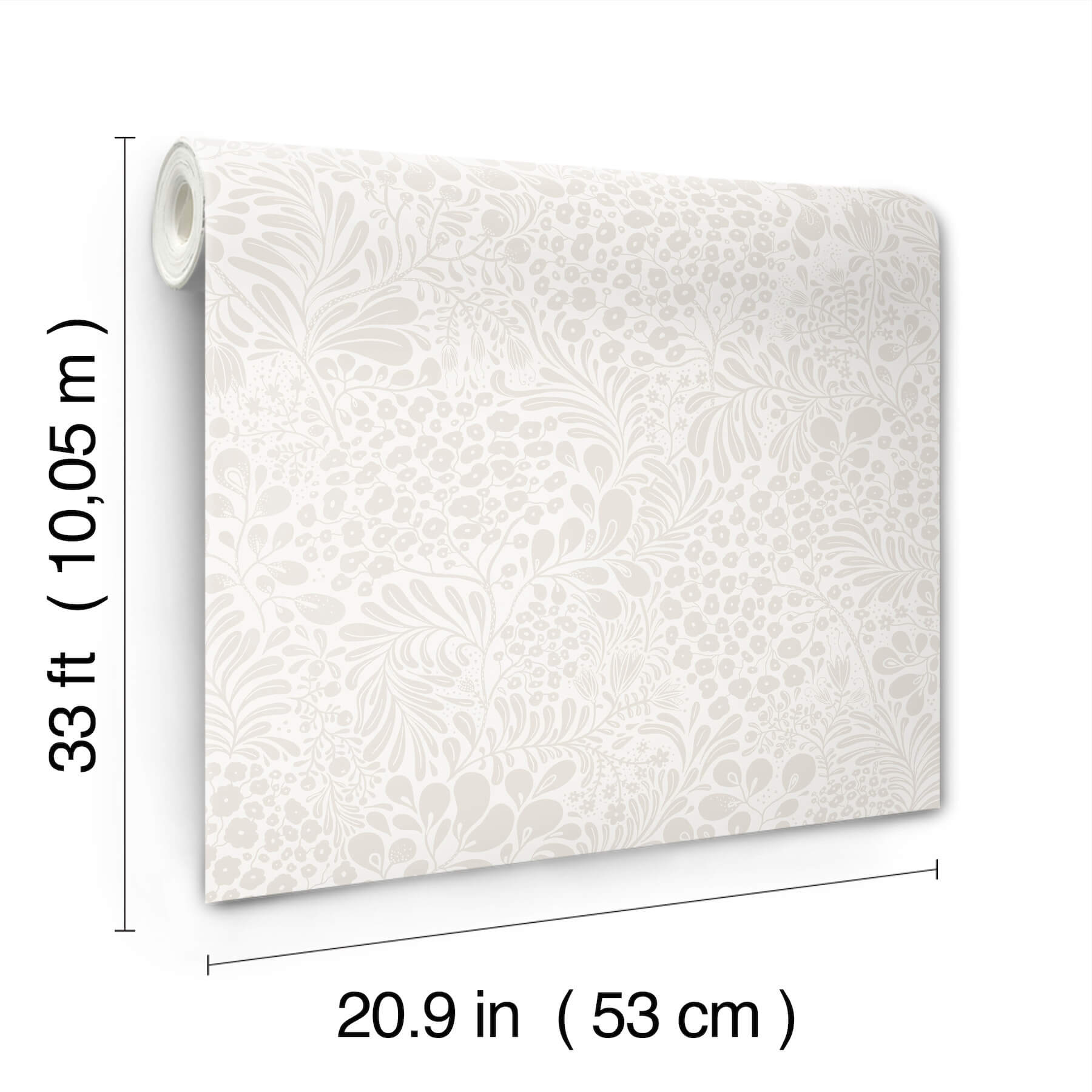 siv-dove-botanical-wallpaper-york-wallcoverings-4201-48001 - York Wallcoverings Papel pintado