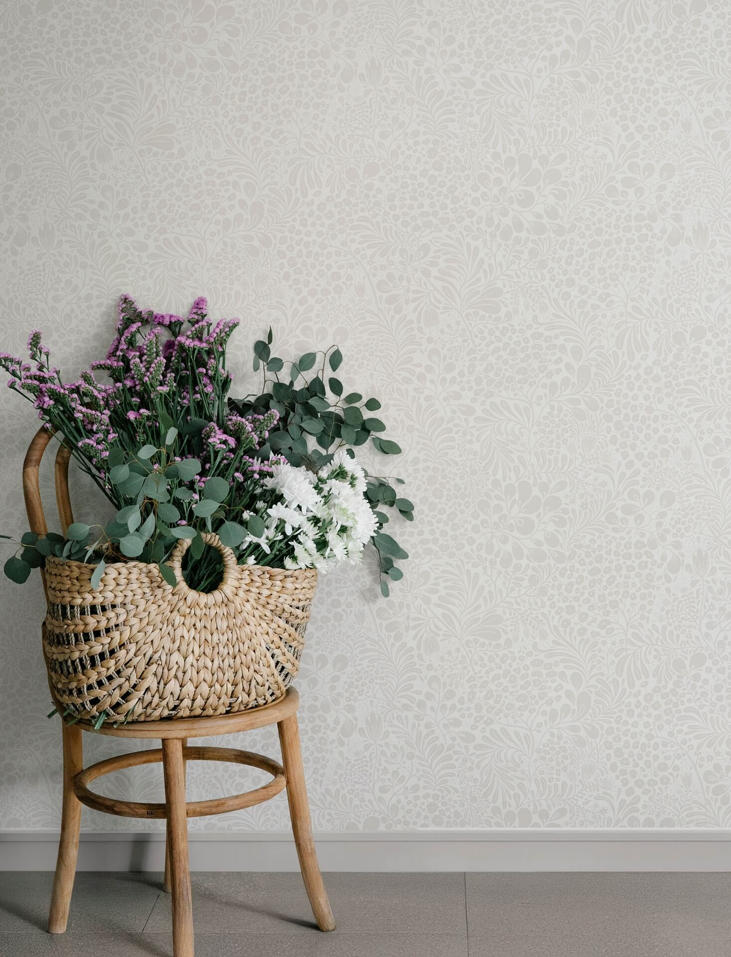 siv-dove-botanical-wallpaper-york-wallcoverings-4201-48001 - York Wallcoverings Papel pintado