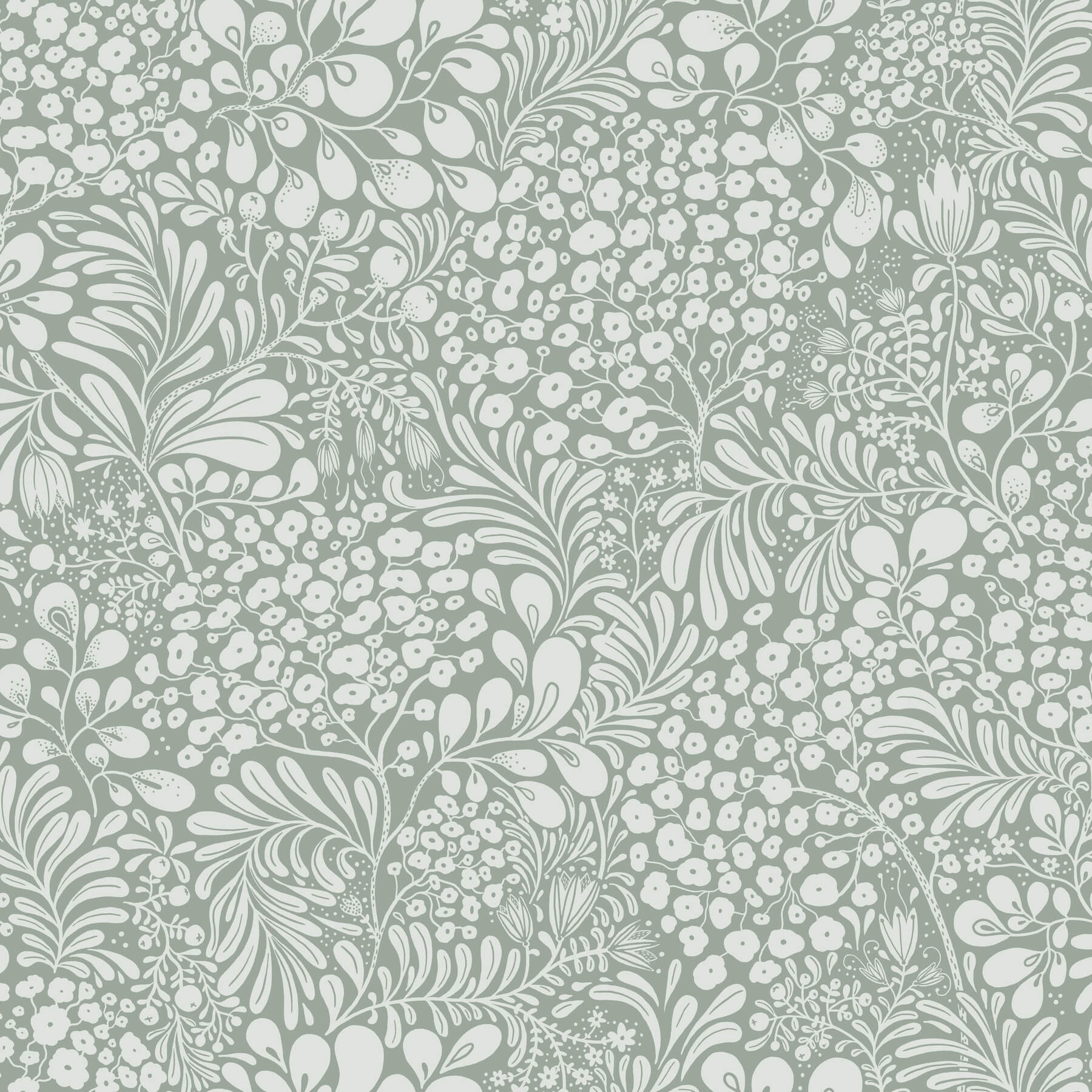 siv-slate-botanical-wallpaper-york-wallcoverings-4201-48004 - York Wallcoverings Papel pintado