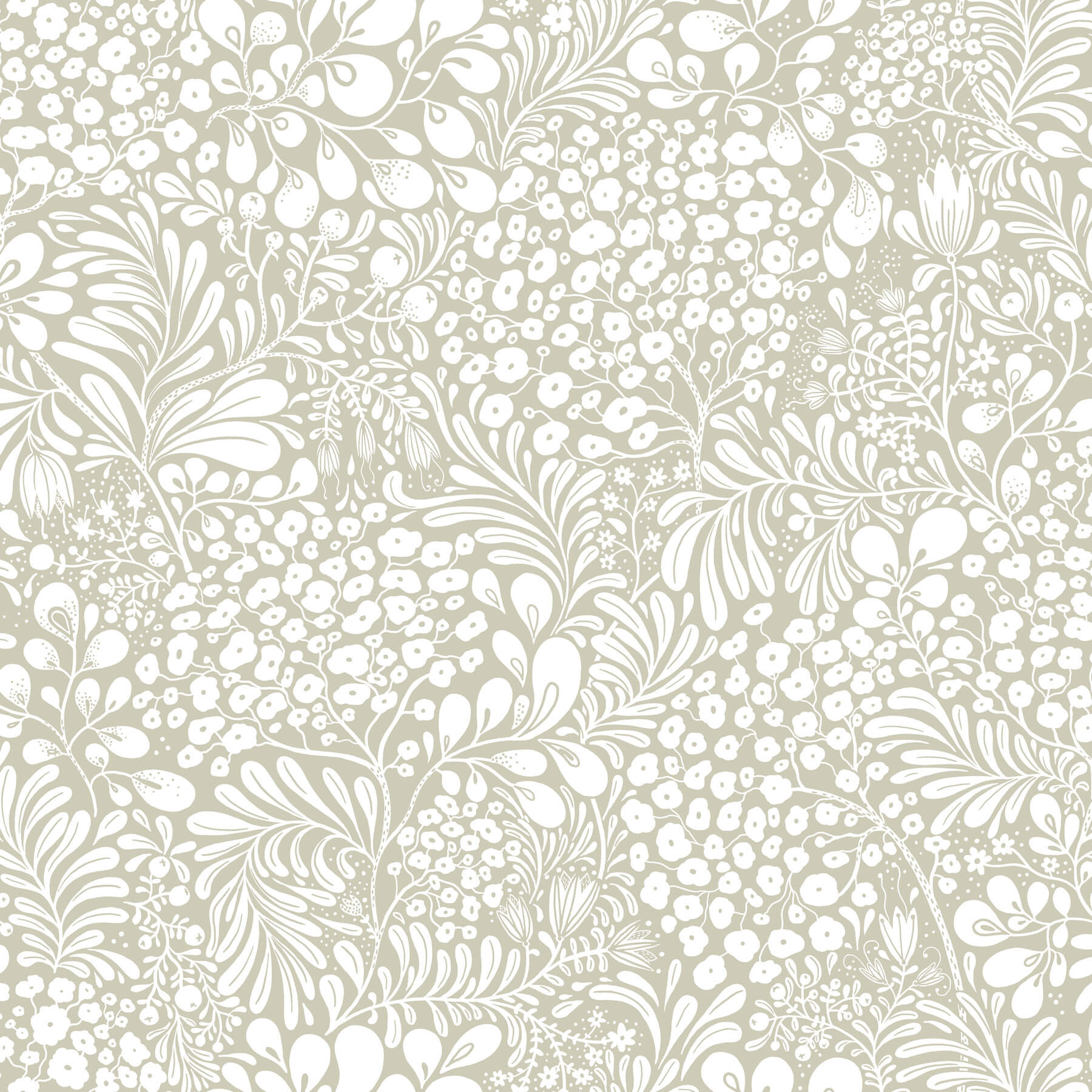 siv-dark-grey-botanical-wallpaper-york-wallcoverings-4201-65131 - York Wallcoverings Papel pintado
