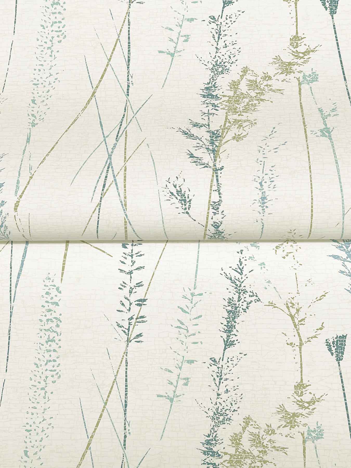 Meadow Splendor Blue Botanical Wallpaper - York Wallcoverings - LL3242 - York Wallcoverings Wallpaper