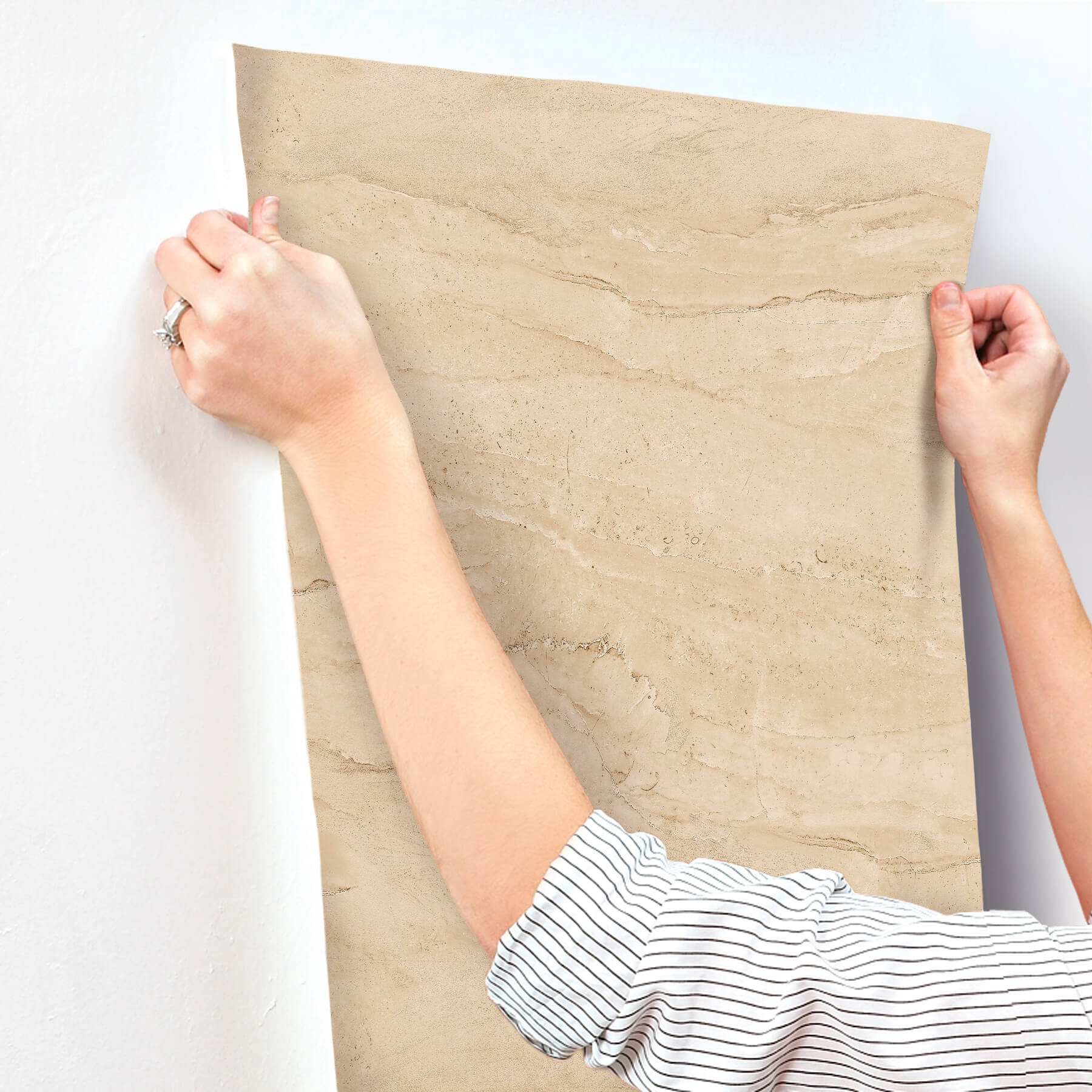morgana-light-brown-stone-wallpaper-york-wallcoverings-4191-83001 - York Wallcoverings Papel pintado