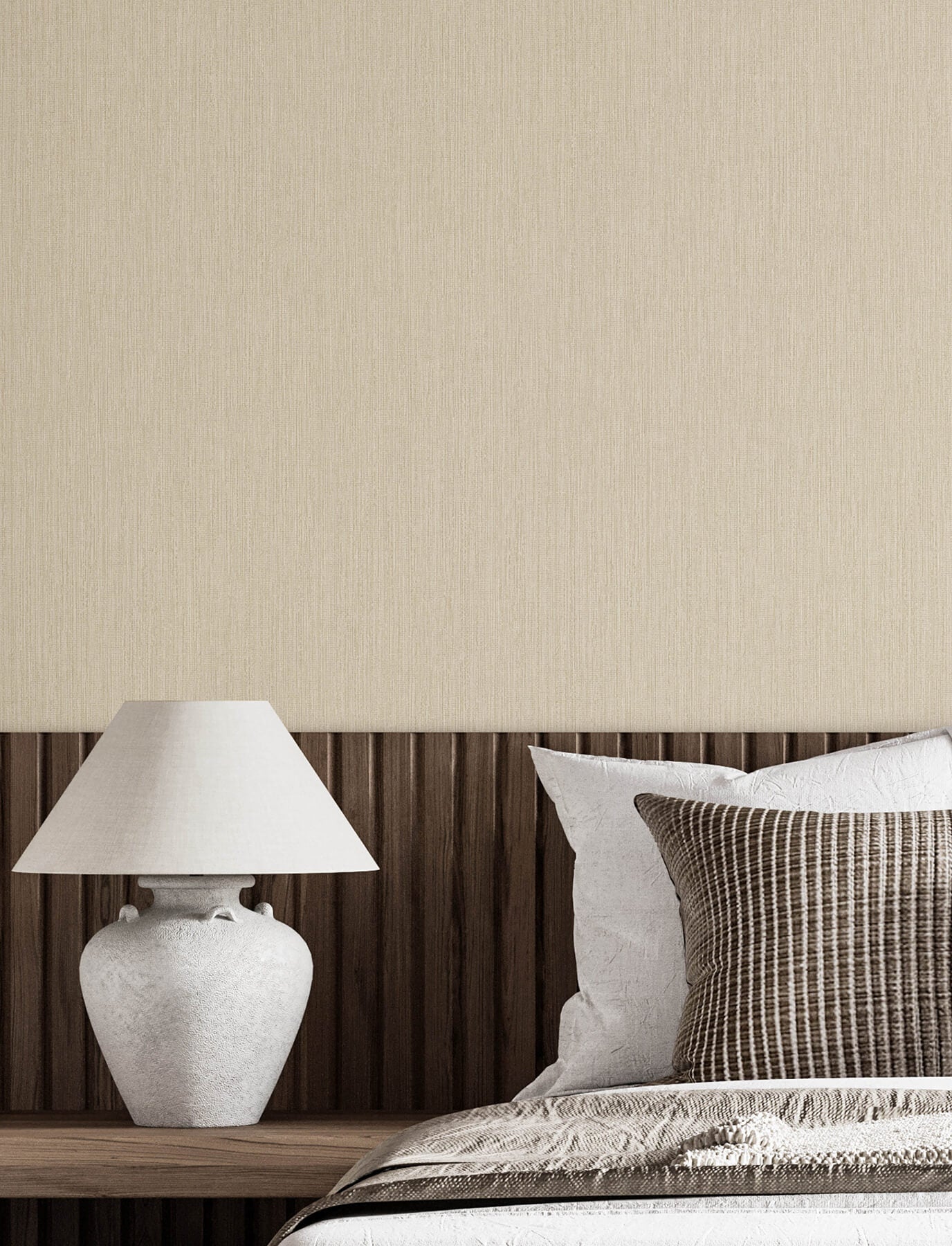 elijah-light-brown-texture-wallpaper-york-wallcoverings-4191-83007 - York Wallcoverings Wallpaper