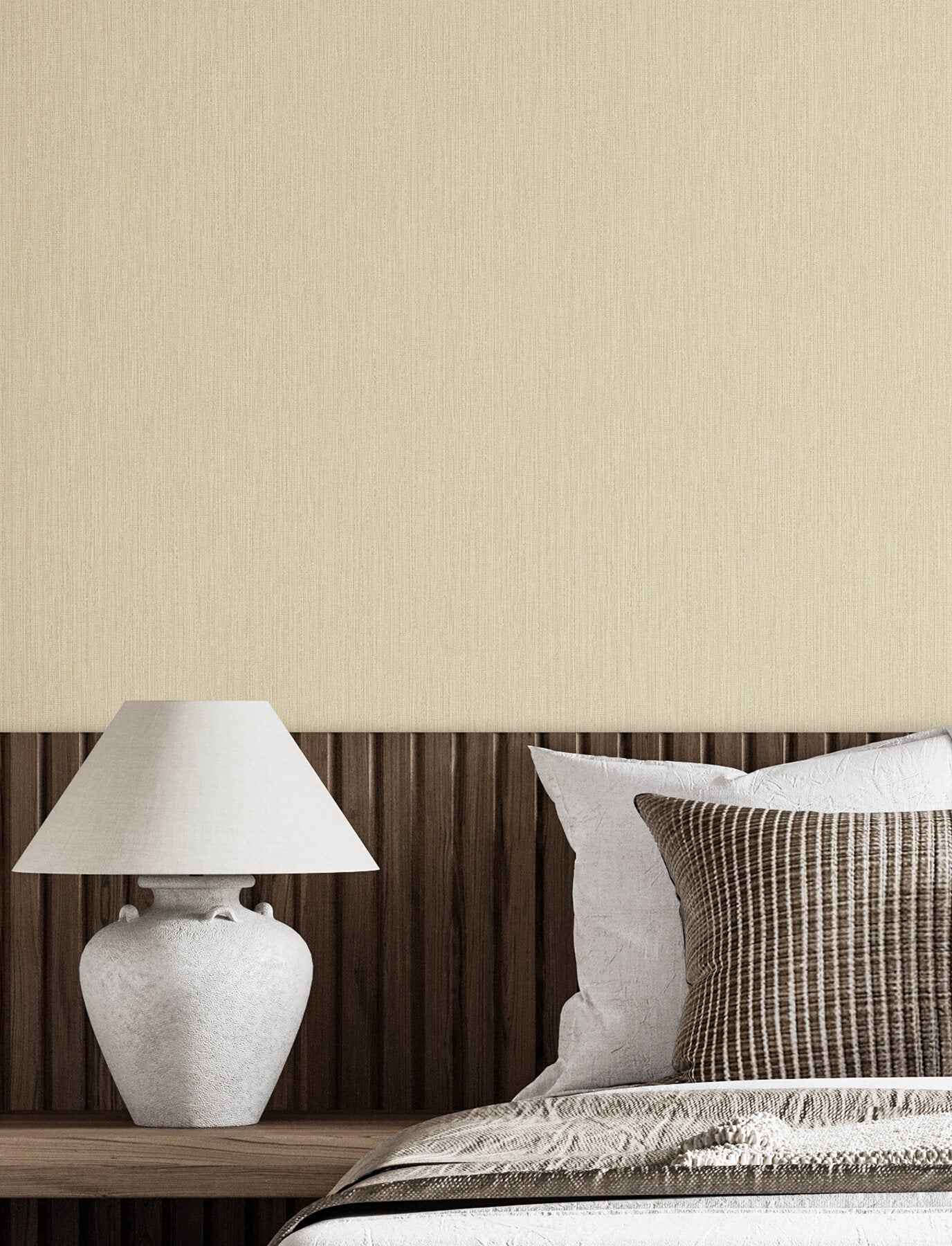 Elijah Wheat Texture Wallpaper - York Wallcoverings - 4191-83010 - York Wallcoverings Wallpaper