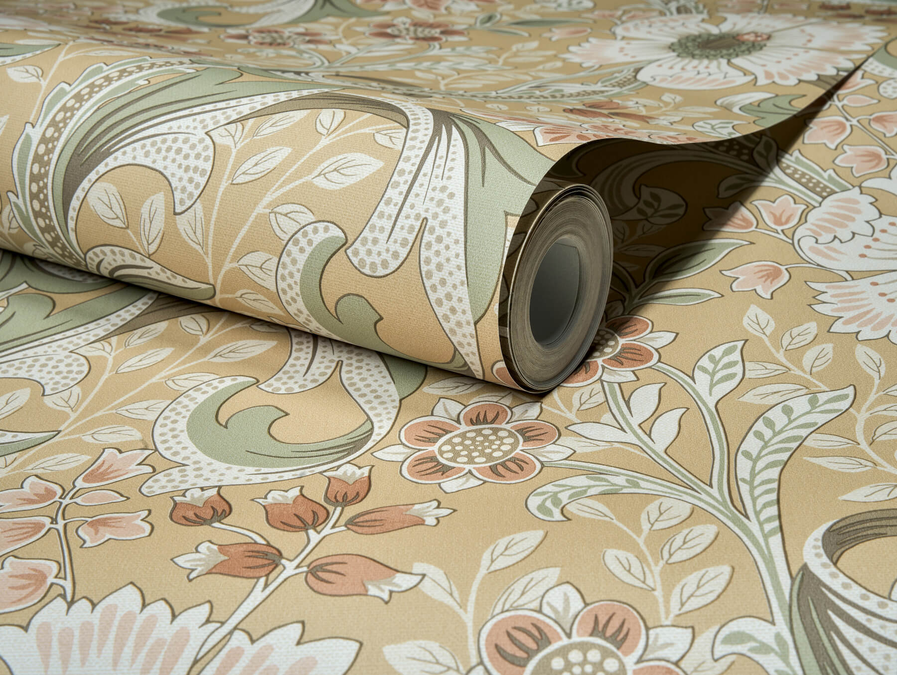 liora-butter-floral-trail-wallpaper-york-wallcoverings-4191-83016 - York Wallcoverings Papel pintado