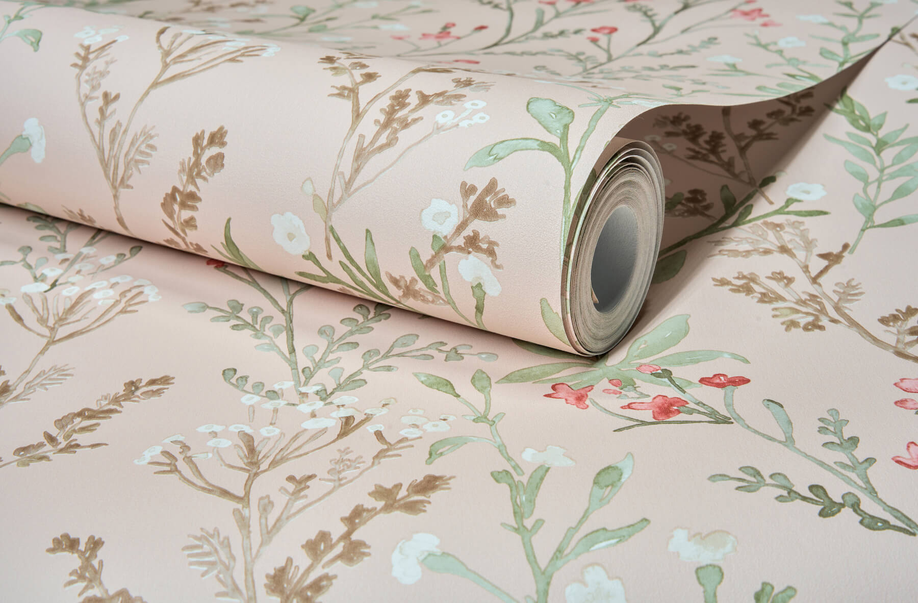 laverne-blush-wildflowers-wallpaper-york-wallcoverings-4191-83020 - York Wallcoverings Papel pintado