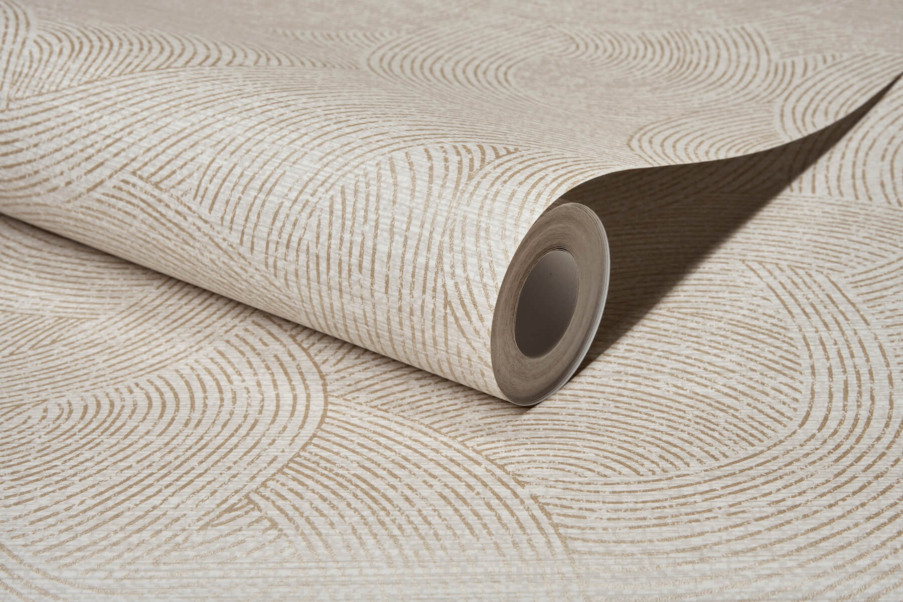 harrison-pewter-swirling-geometric-wallpaper-york-wallcoverings-4191-83022 - York Wallcoverings Papel pintado
