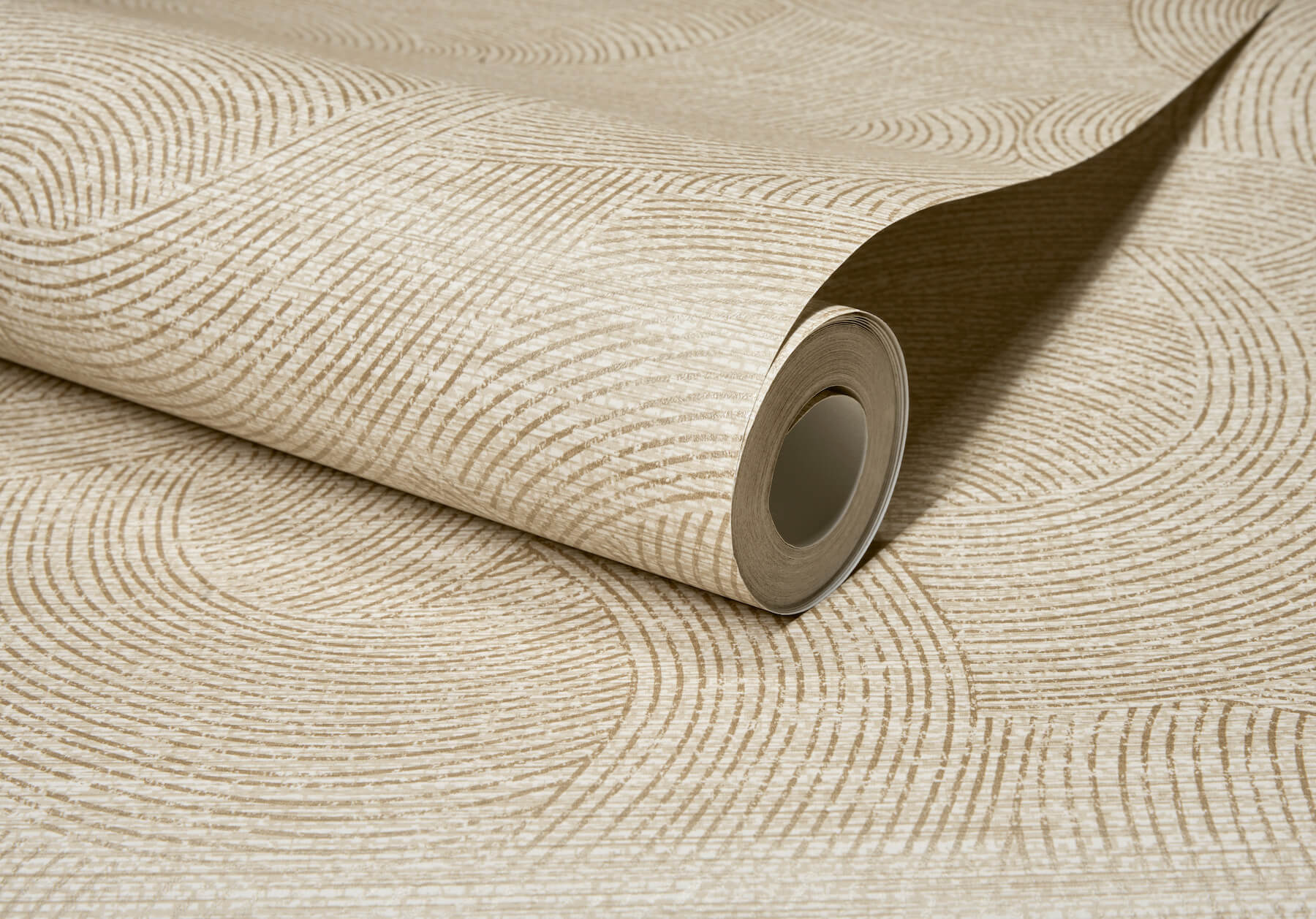 harrison-taupe-swirling-geometric-wallpaper-york-wallcoverings-4191-83023 - York Wallcoverings Wallpaper