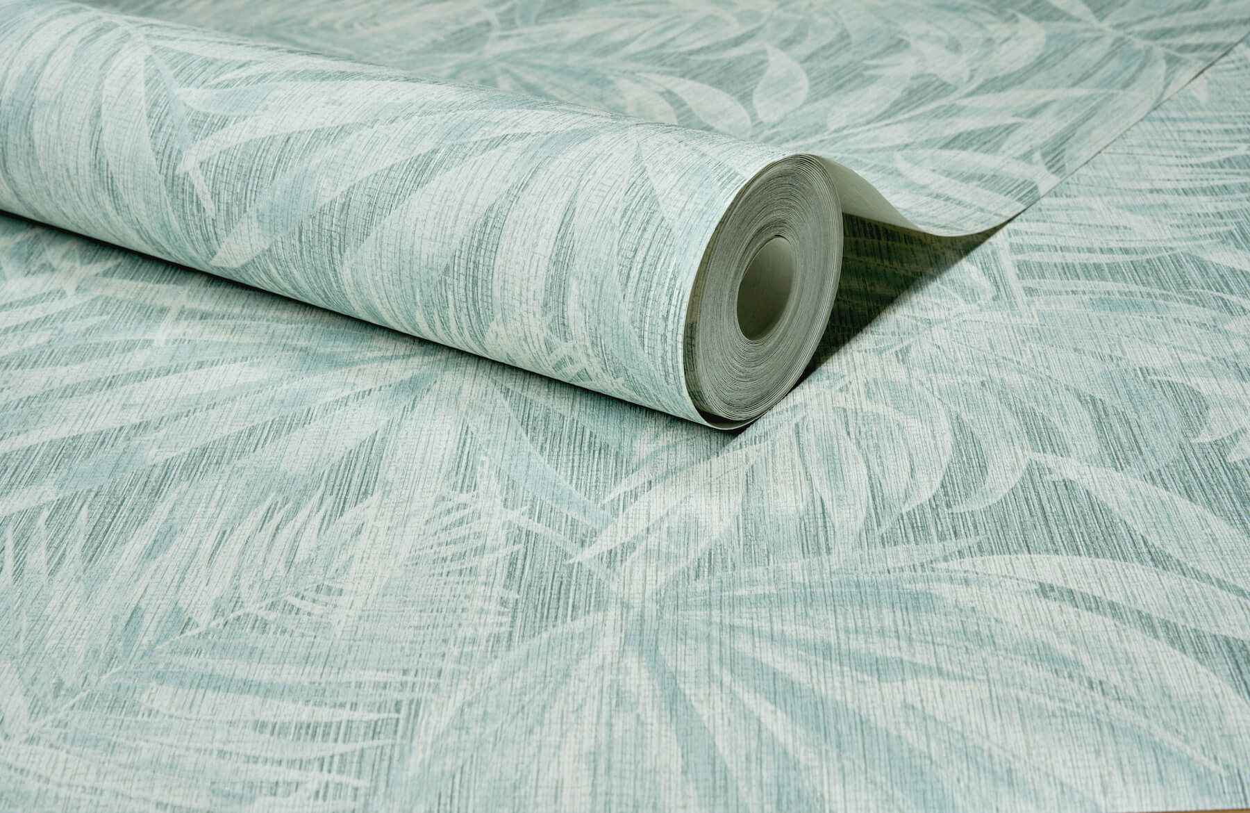 Sonny Light Blue Fronds Wallpaper - York Wallcoverings - 4191-83026 - York Wallcoverings Wallpaper