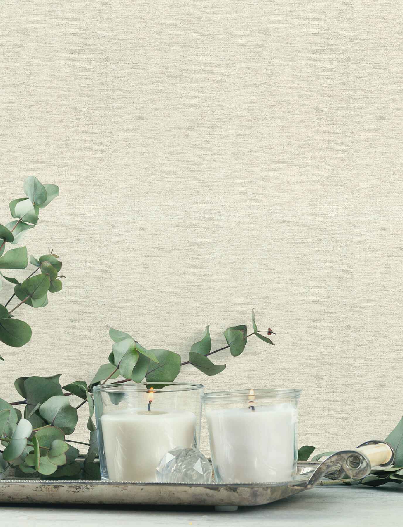 Tansy Light Grey Distressed Wallpaper - York Wallcoverings - 4191-83037 - York Wallcoverings Wallpaper