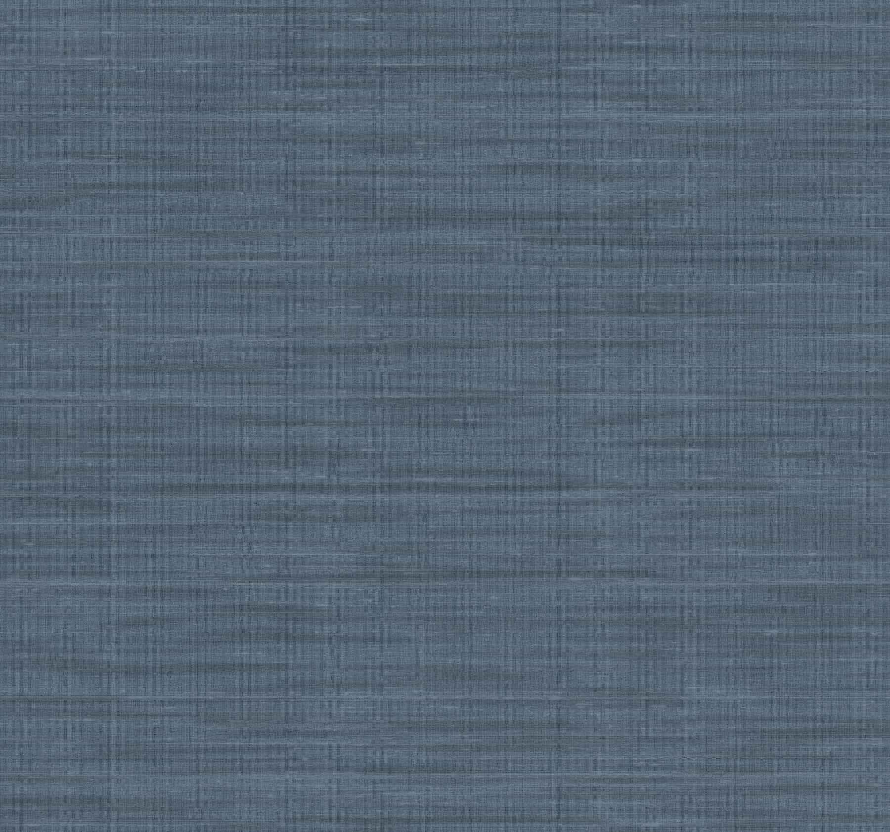 Sari Silk Denim Faux Fabric Wallpaper - York Wallcoverings - UW1003N