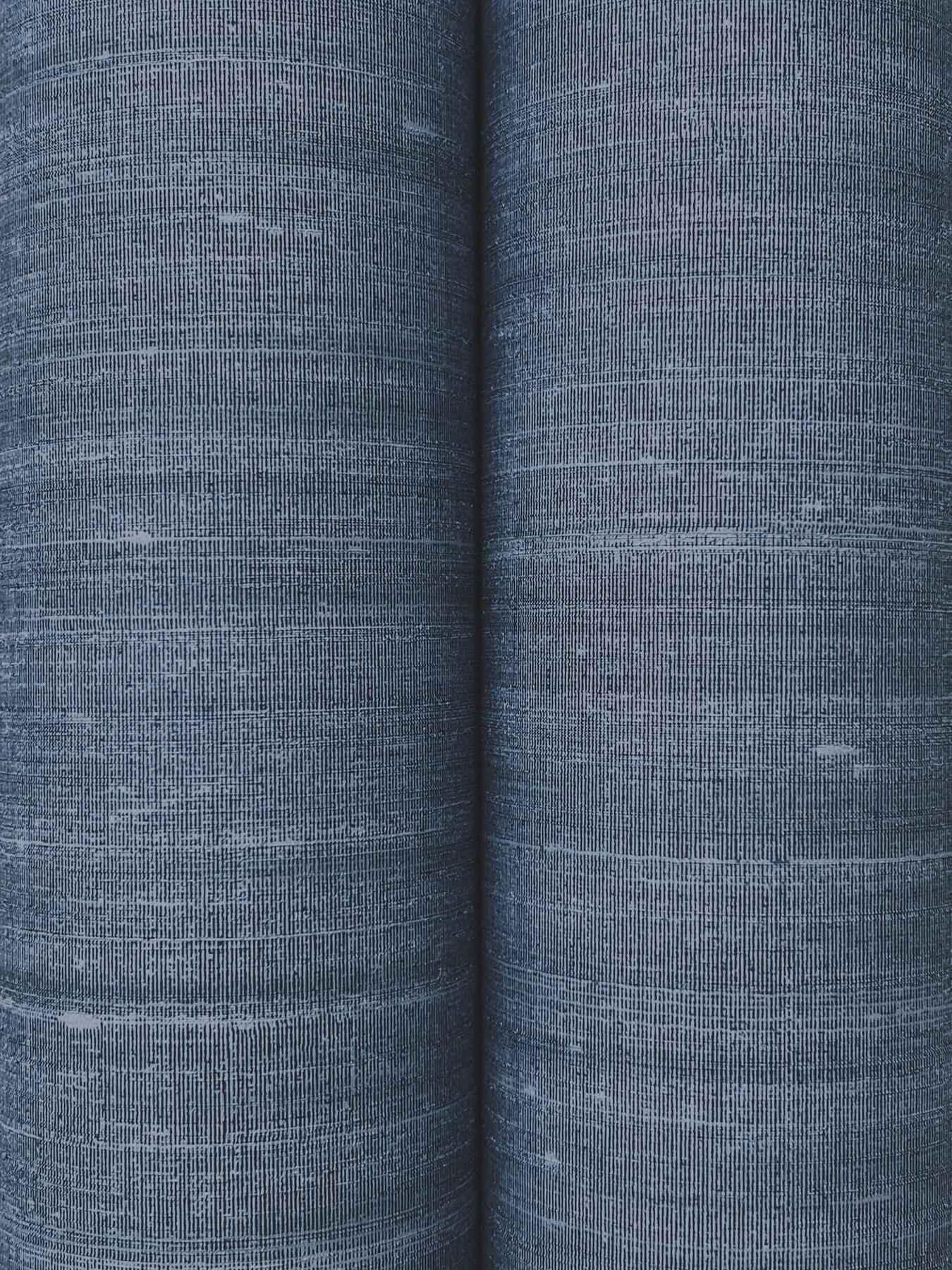 Sari Silk Denim Faux Fabric Wallpaper - York Wallcoverings - UW1003N - York Wallcoverings Wallpaper