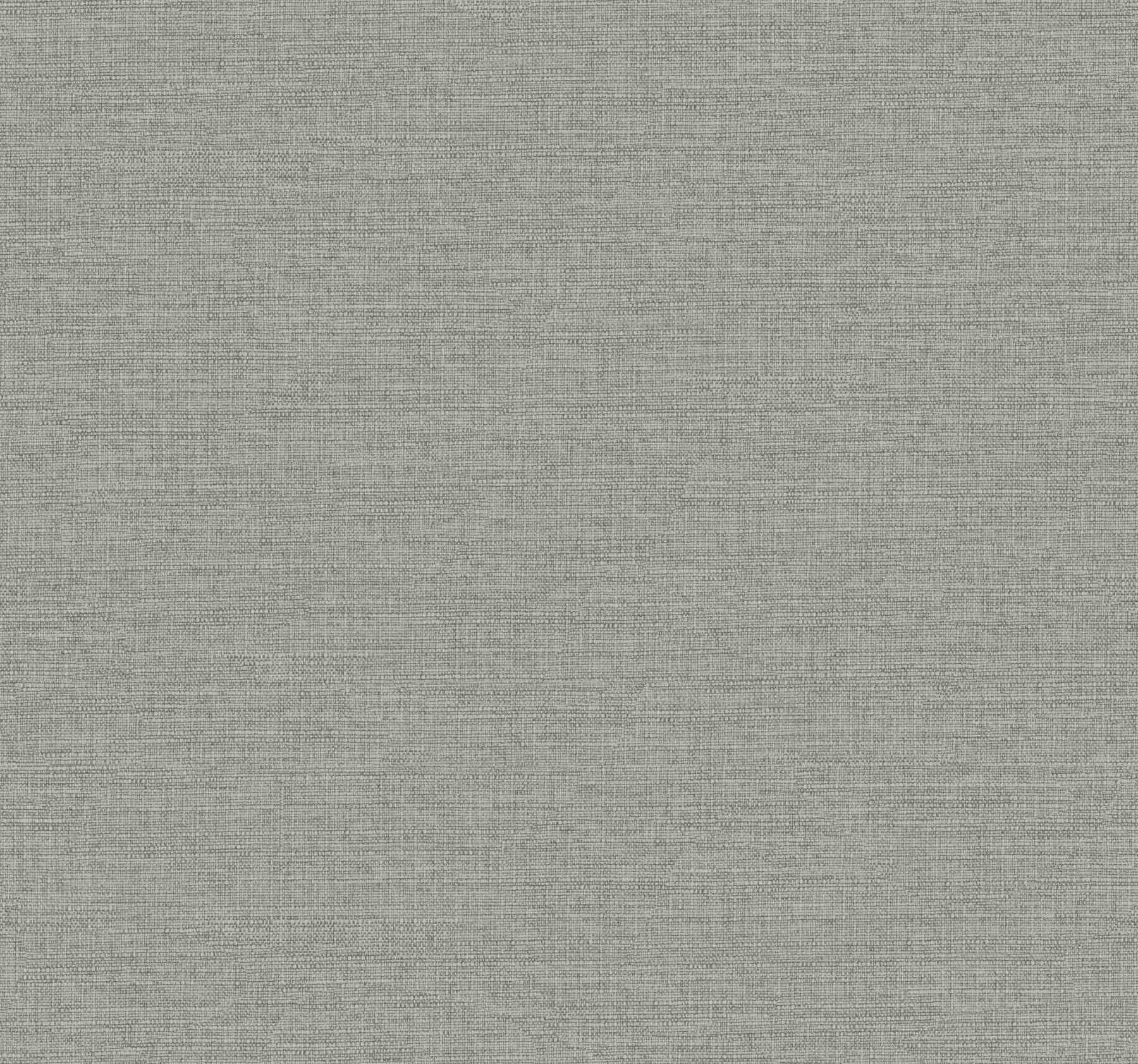 Terrene Moss Faux Linen Wallpaper - York Wallcoverings - UW1016N - York Wallcoverings Wallpaper