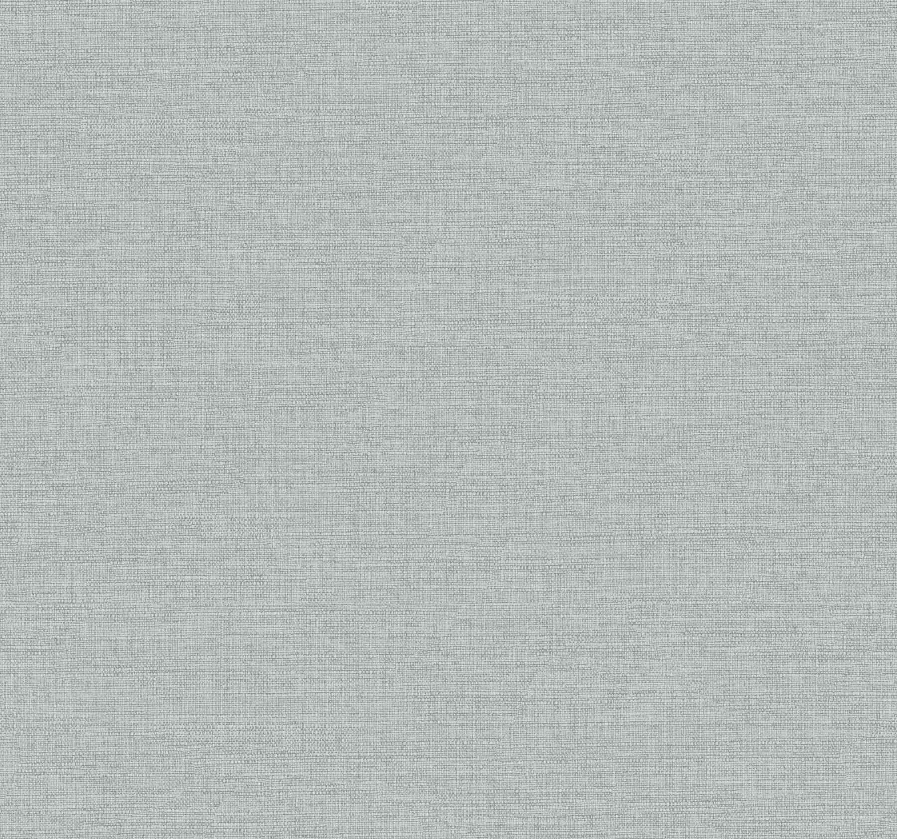 Terrene Light Blue Faux Linen Wallpaper - York Wallcoverings - UW1018N - York Wallcoverings Wallpaper