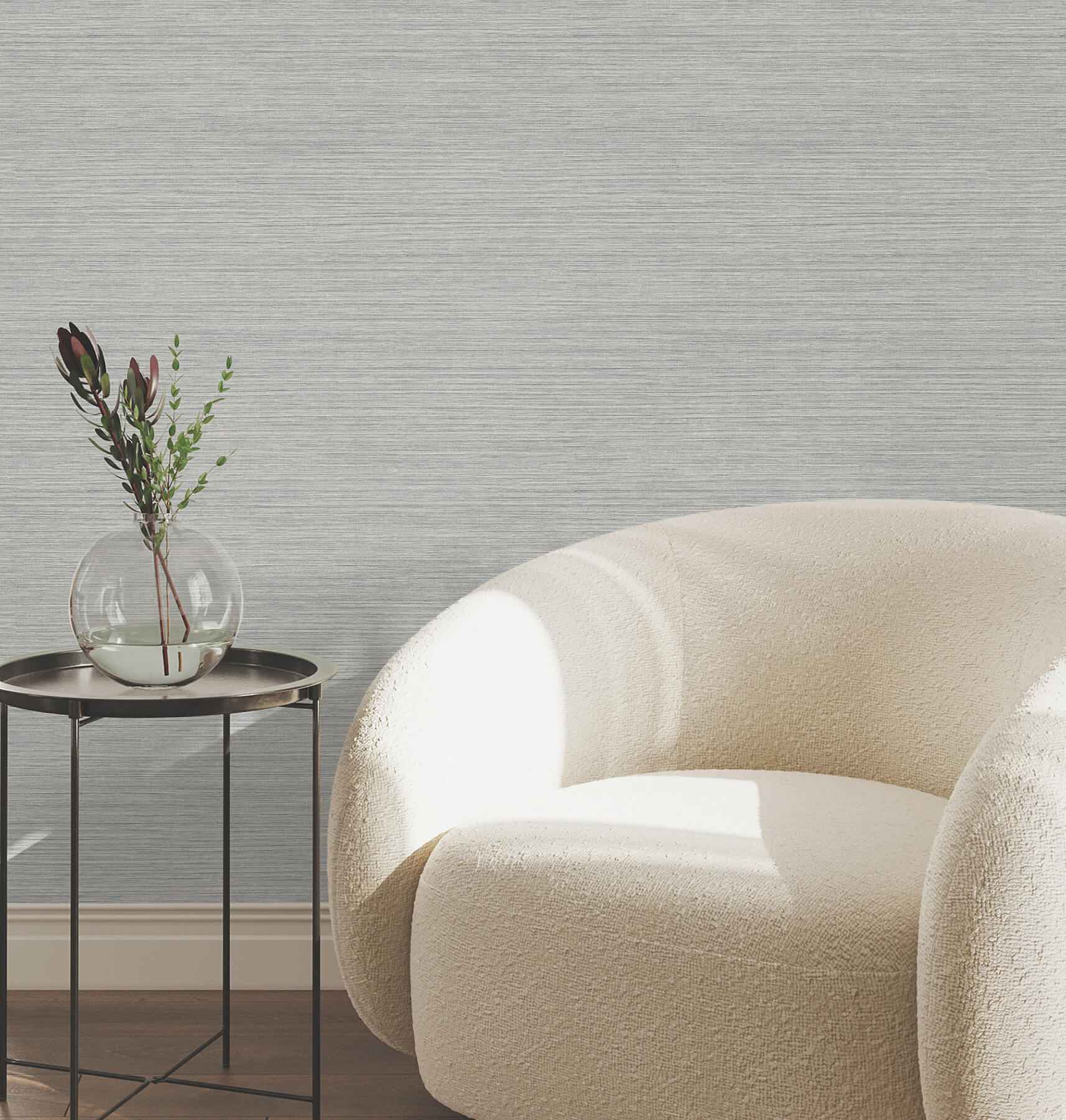 Mystic Sea Green Faux Grasscloth Wallpaper - York Wallcoverings - UW1035N - York Wallcoverings Wallpaper