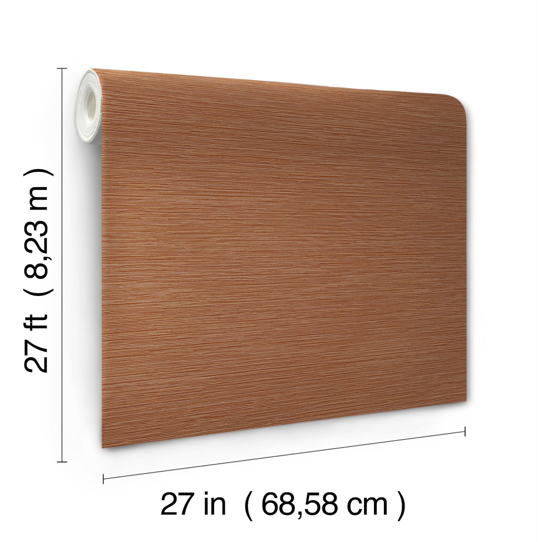 oasis-rust-faux-grasscloth-wallpaper-york-wallcoverings-uw1076n - York Wallpaper Wallpaper