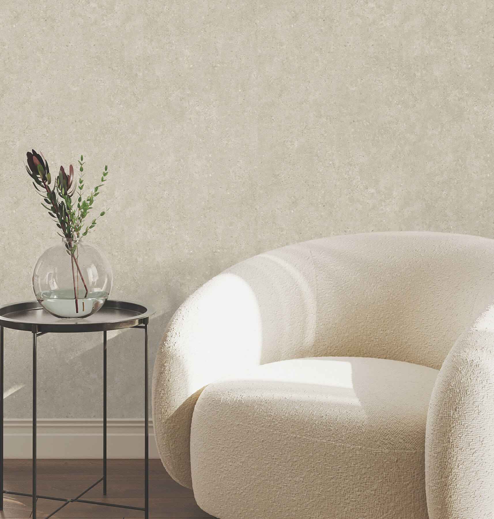 Artisan Stone Beige Texture Wallpaper - York Wallcoverings - UW1080N - York Wallcoverings Wallpaper