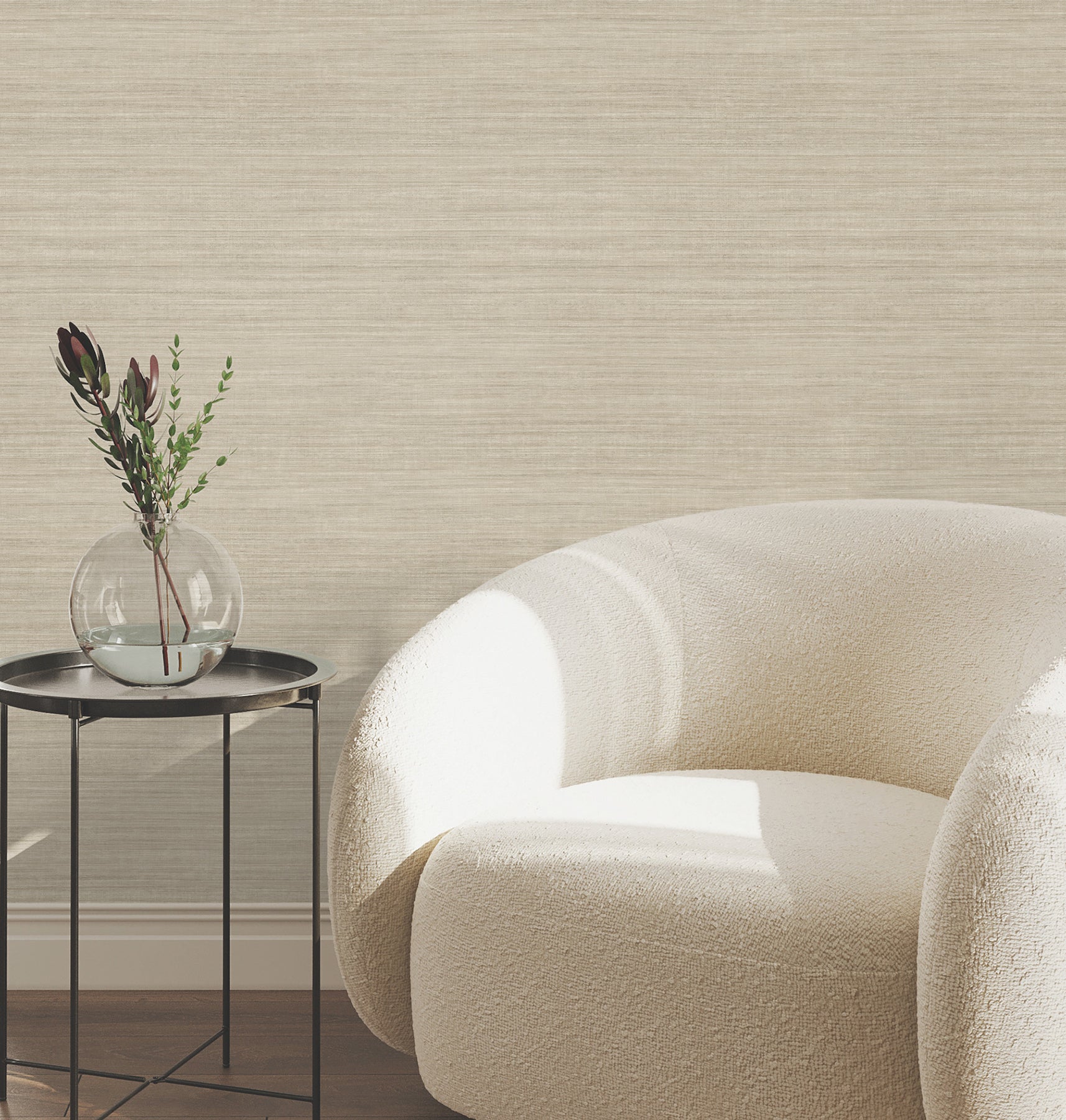 silk-essence-khaki-faux-fabric-wallpaper-york-wallcoverings-uw1101n