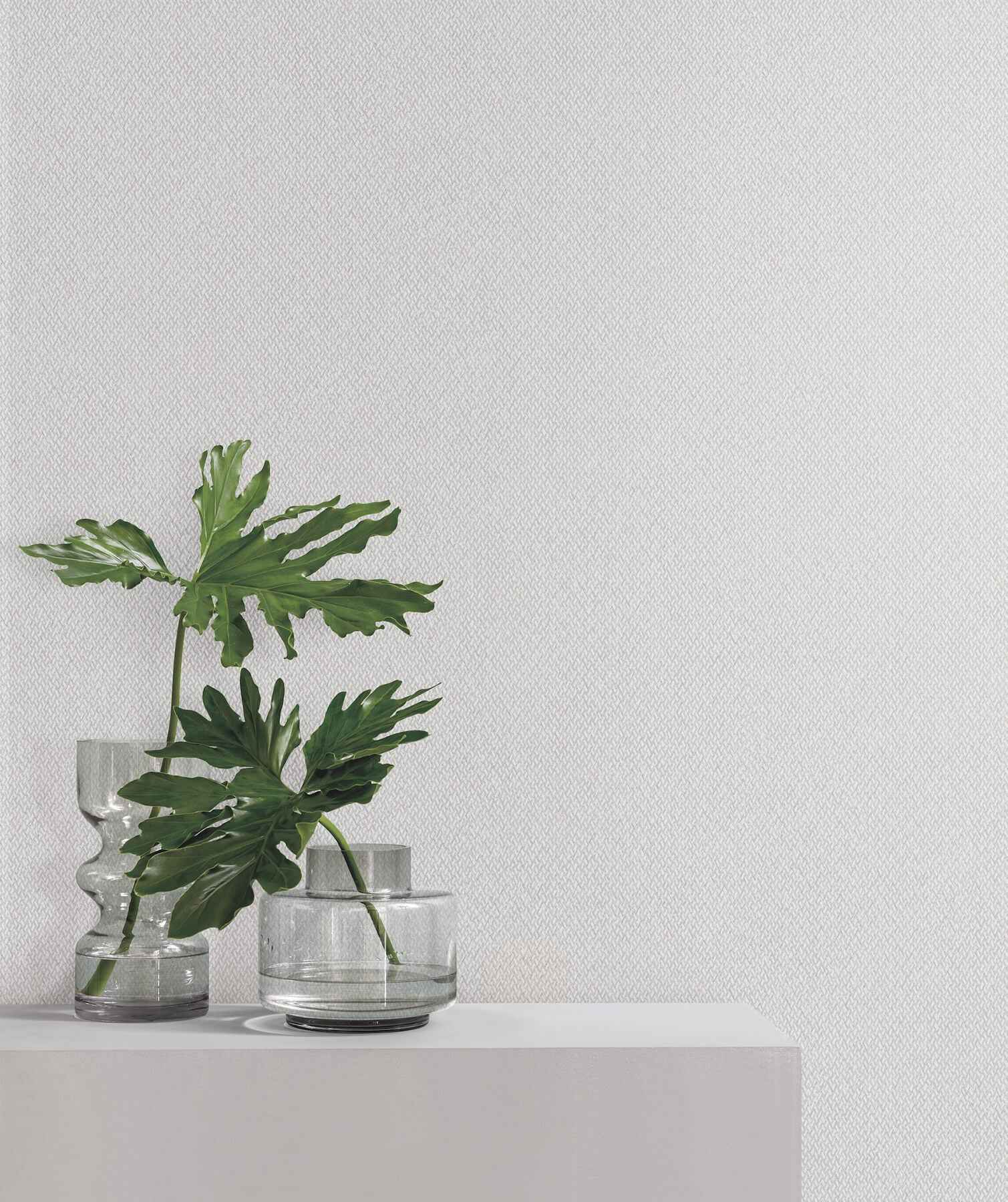 Tisket a Tasket Light Grey Basketweave Wallpaper - York Wallcoverings - UW1118N - York Wallcoverings Wallpaper