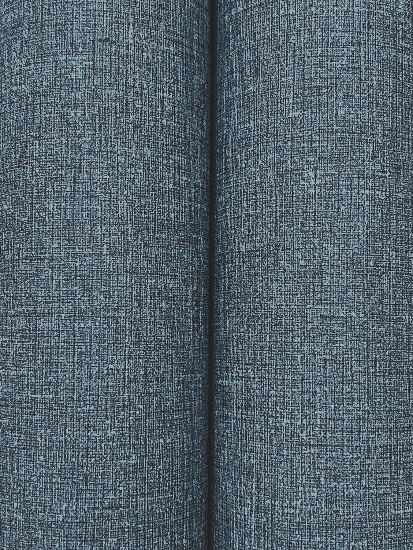 heathered-linen-indigo-faux-fabric-wallpaper-york-wallcoverings-uw1127n - York Wallcoverings Wallpaper