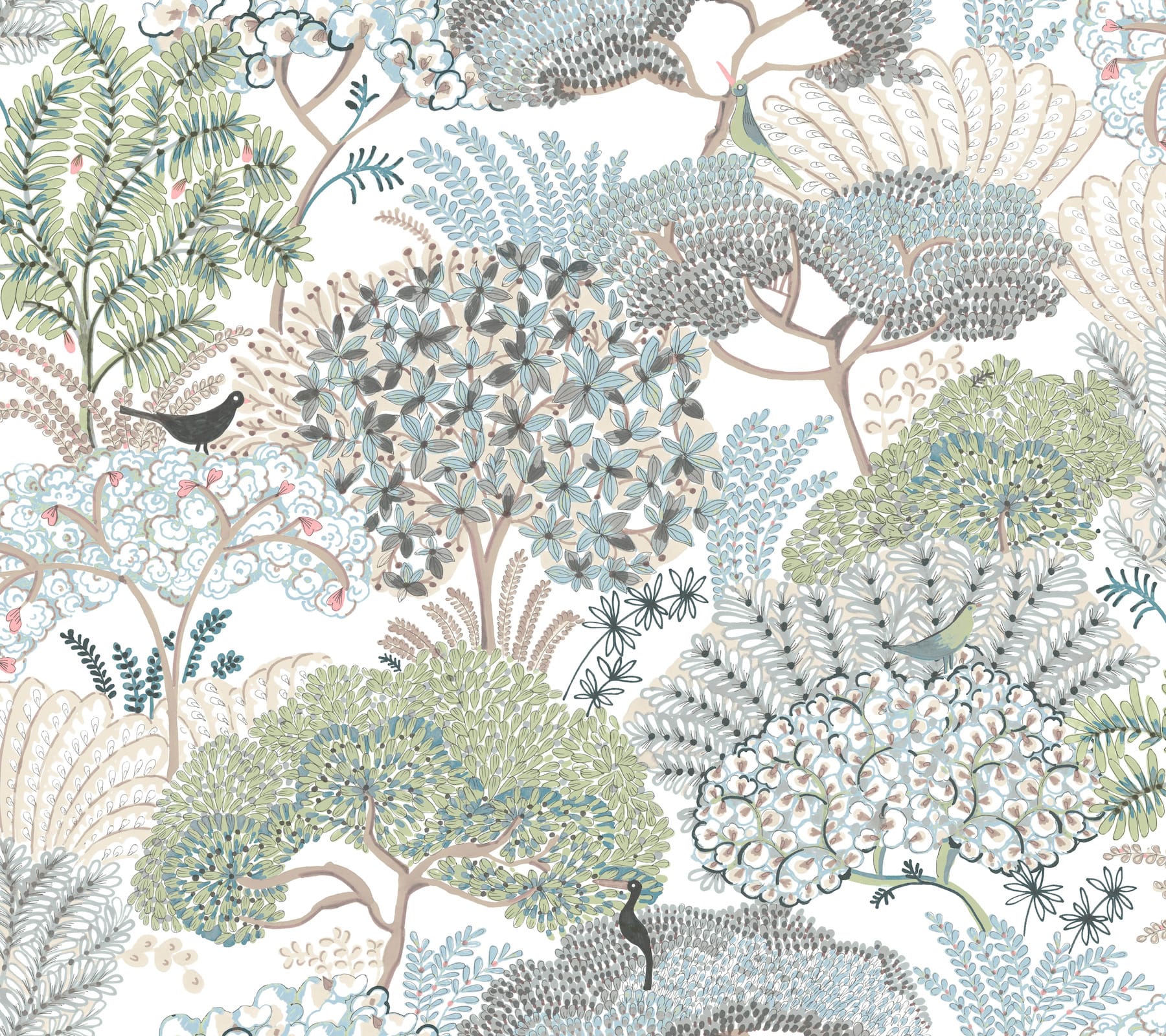 everbloom-forest-aqua-botanical-peel-stick-wallpaper-york-wallcoverings-psw1696rl