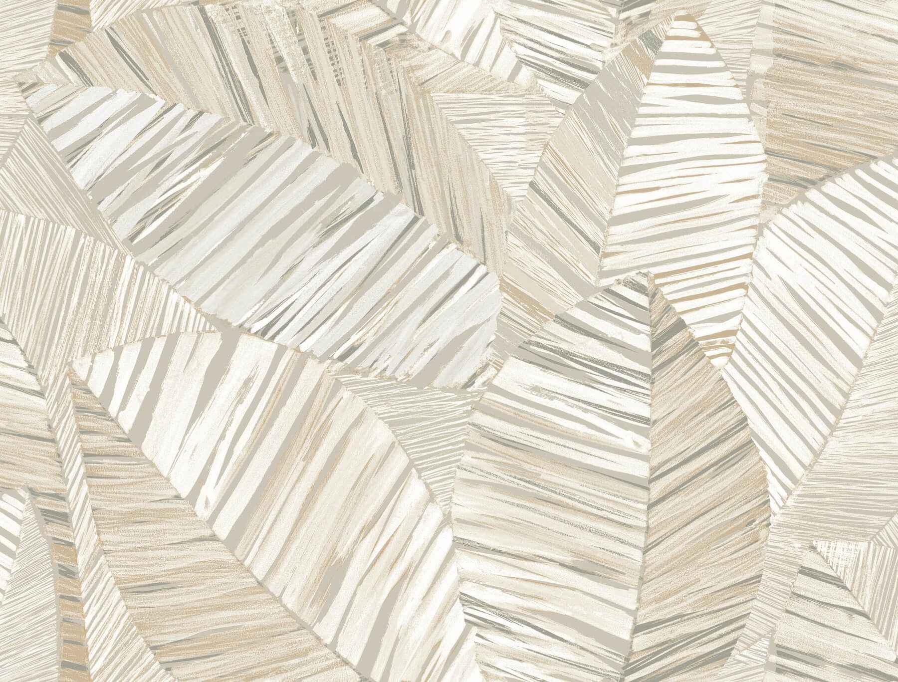 Crown Canopy Neutral Palm Peel Stick Wallpaper - York Wallcoverings - PSW1705RL - York Wallcoverings Wallpaper
