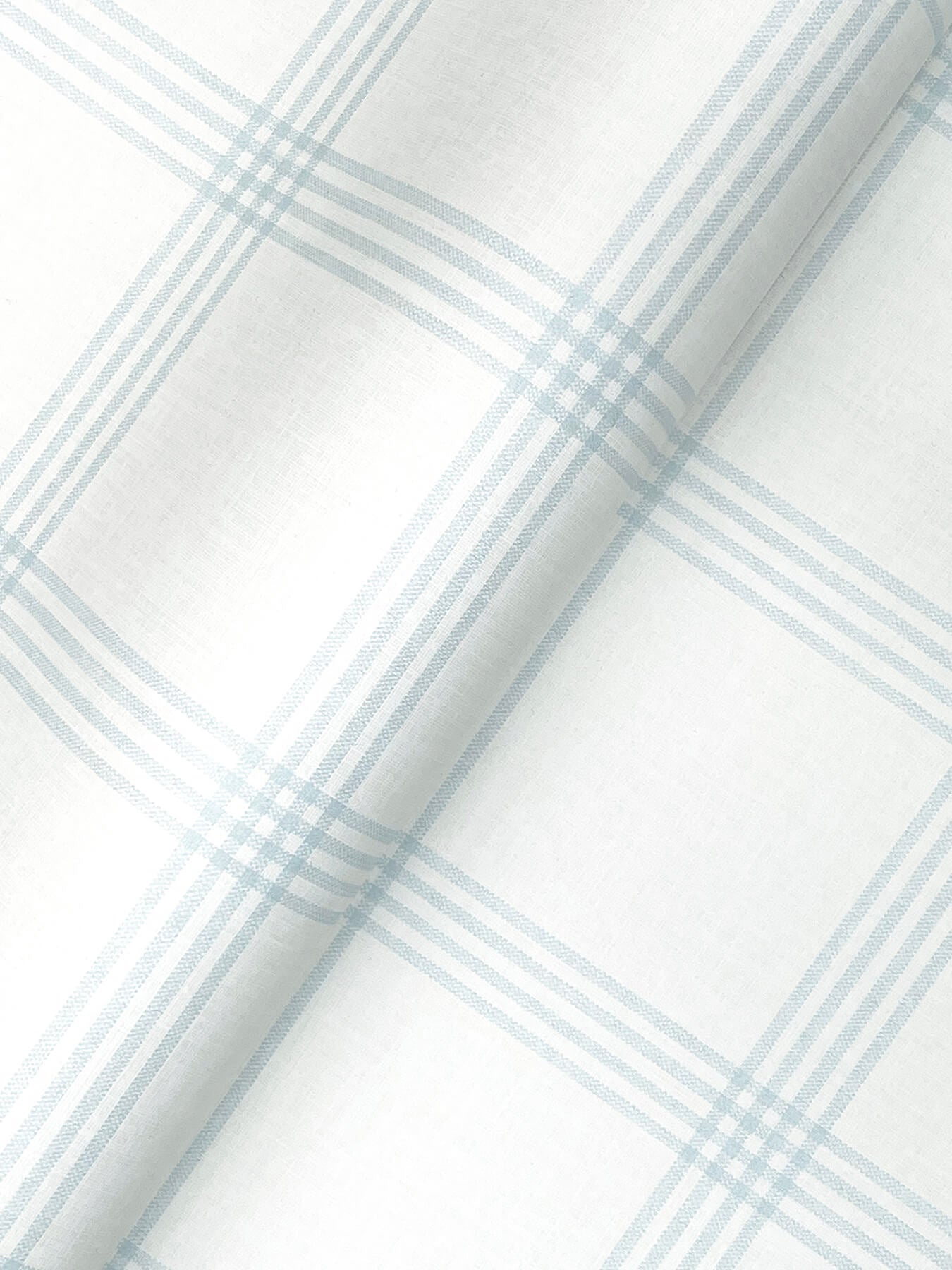 twain-light-blue-plaid-wallpaper-york-wallcoverings-4192-24475 - York Wallcoverings Wallpaper