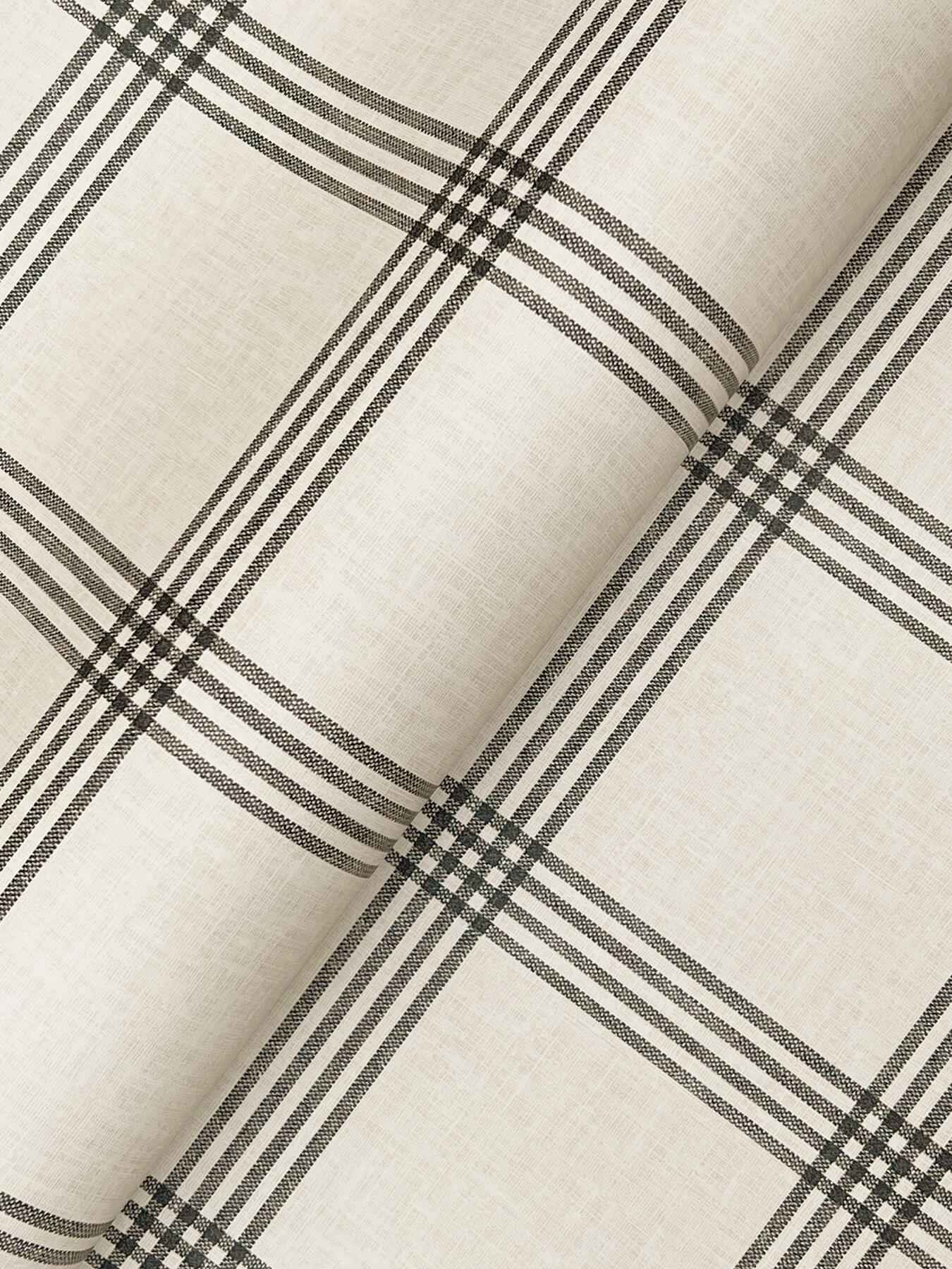 Twain Black Plaid Wallpaper - York Wallcoverings - 4192-24479 - York Wallcoverings Wallpaper