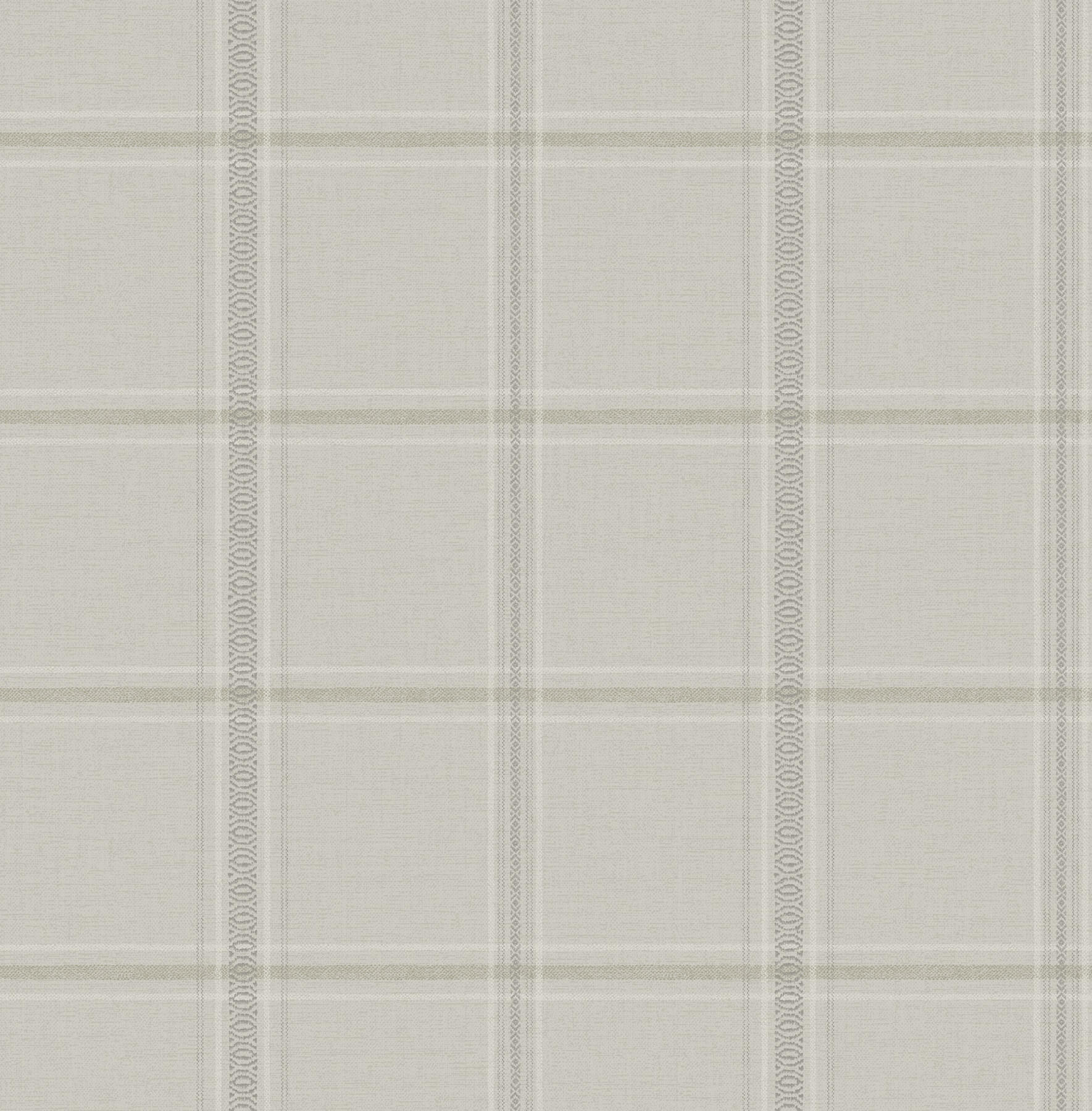 auberge-taupe-plaid-wallpaper-york-wallcoverings-4192-27608 - York Wallcoverings Wallpaper