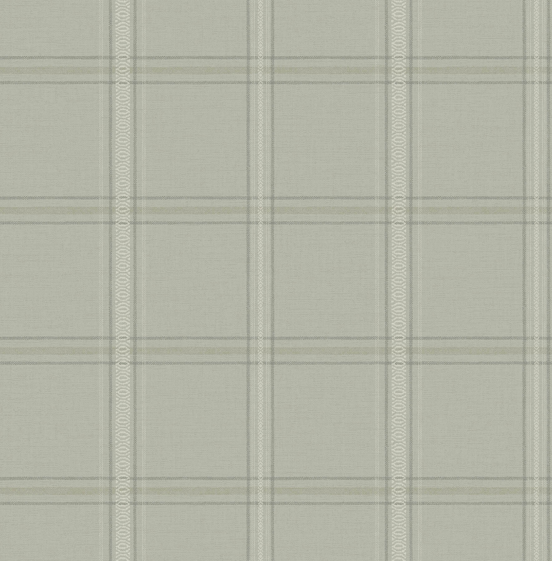 auberge-sage-plaid-wallpaper-york-wallcoverings-4192-27609 - York Wallcoverings Wallpaper