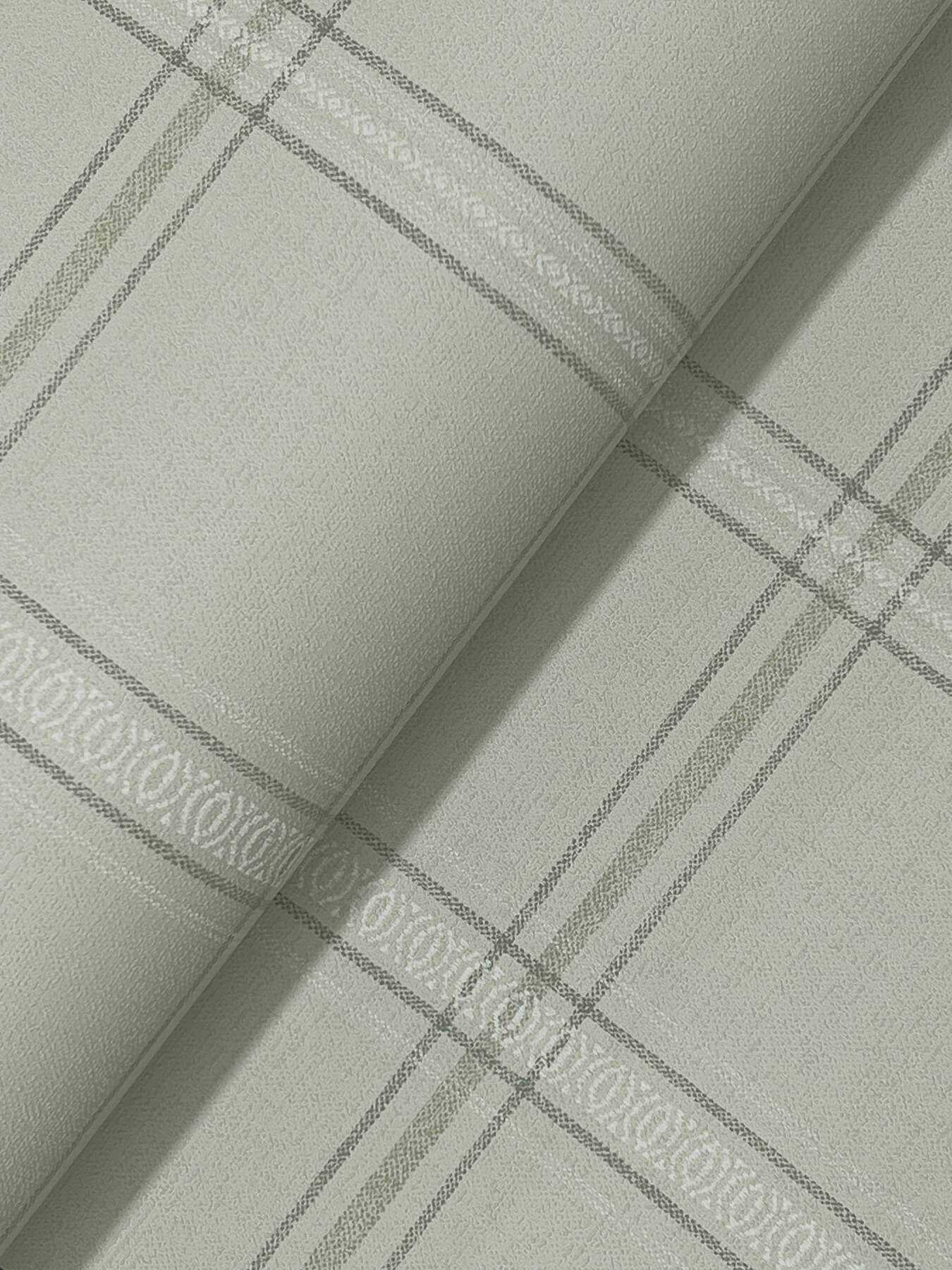 auberge-sage-plaid-wallpaper-york-wallcoverings-4192-27609 - York Wallcoverings Wallpaper