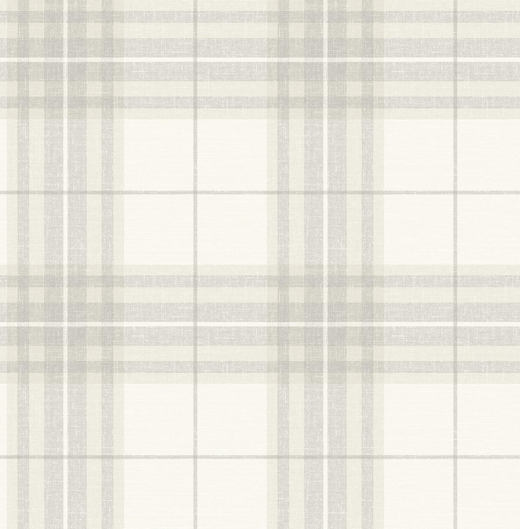 cabin-check-grey-plaid-wallpaper-york-wallcoverings-4192-27693 - York Wallcoverings Wallpaper