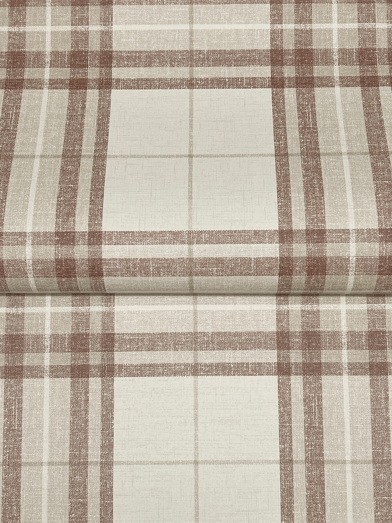 cabin-check-rust-plaid-wallpaper-york-wallcoverings-4192-27696 - York Wallcoverings Wallpaper