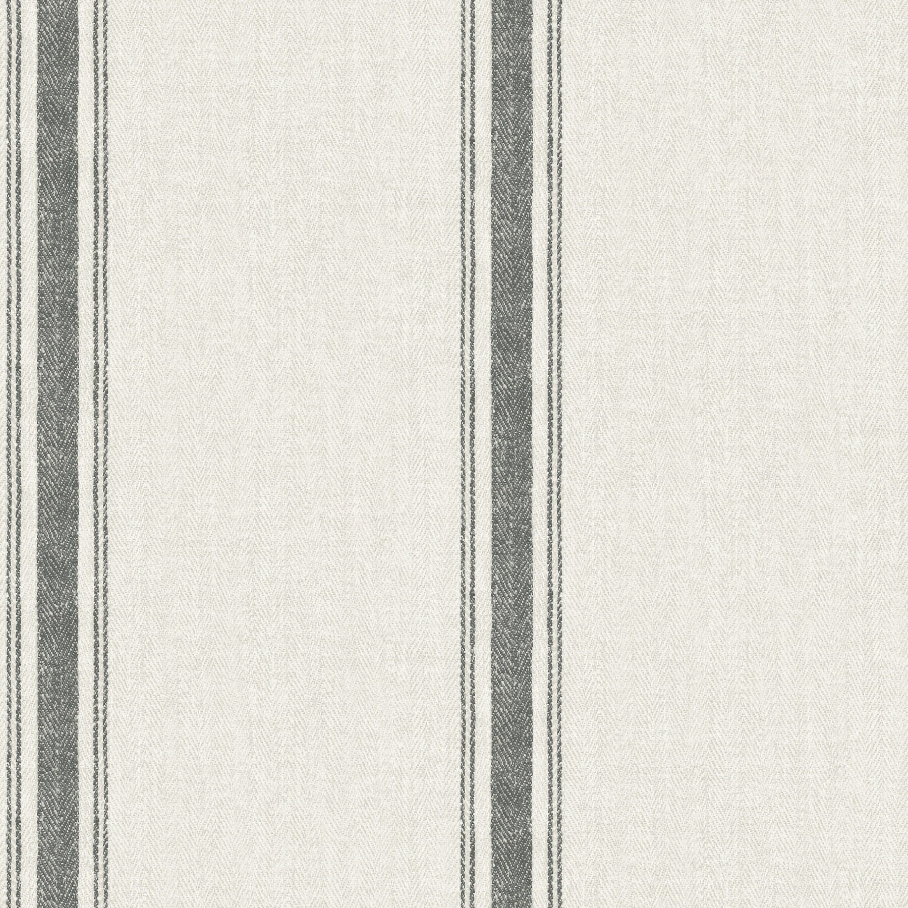 linette-black-fabric-stripe-wallpaper-york-wallcoverings-4192-70066 - York Wallcoverings Wallpaper