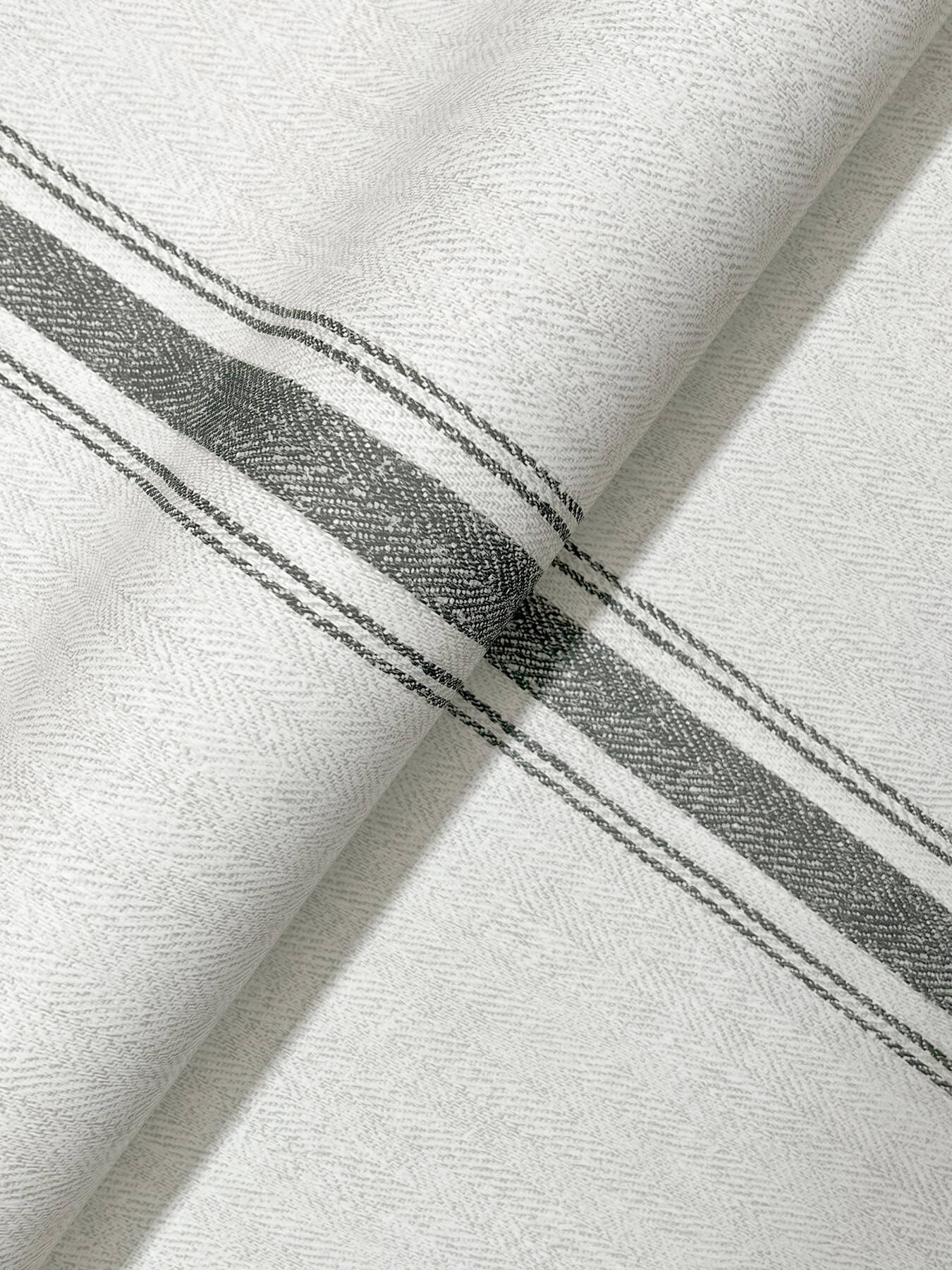 linette-black-fabric-stripe-wallpaper-york-wallcoverings-4192-70066 - York Wallcoverings Wallpaper