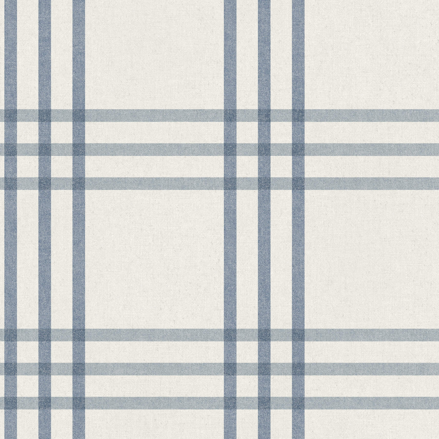 fletcher-blue-plaid-wallpaper-york-wallcoverings-4192-83402 - York Wallcoverings Wallpaper