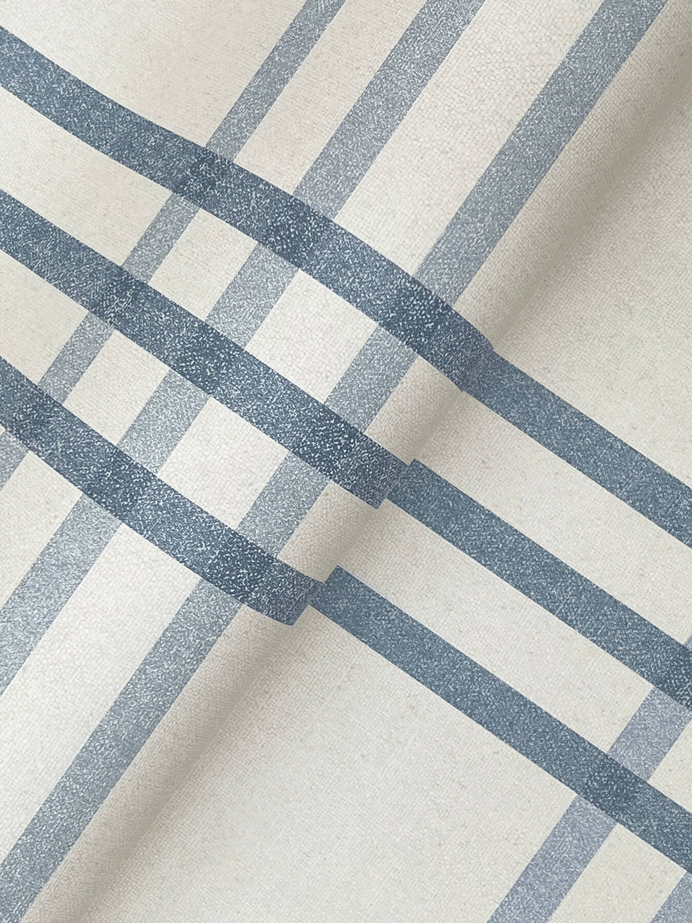 fletcher-blue-plaid-wallpaper-york-wallcoverings-4192-83402 - York Wallcoverings Wallpaper