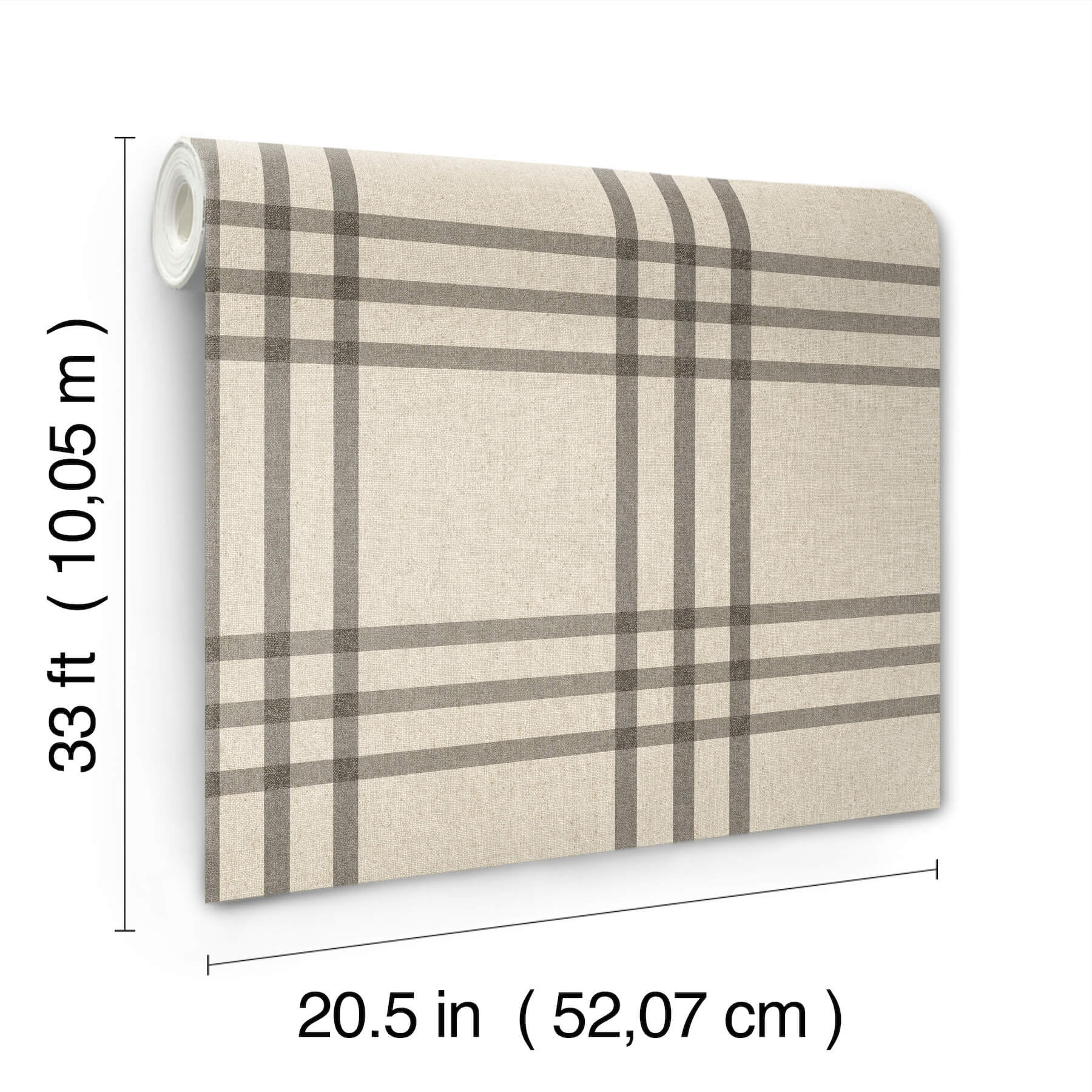 fletcher-black-plaid-wallpaper-york-wallcoverings-4192-83403 - York Wallcoverings Wallpaper