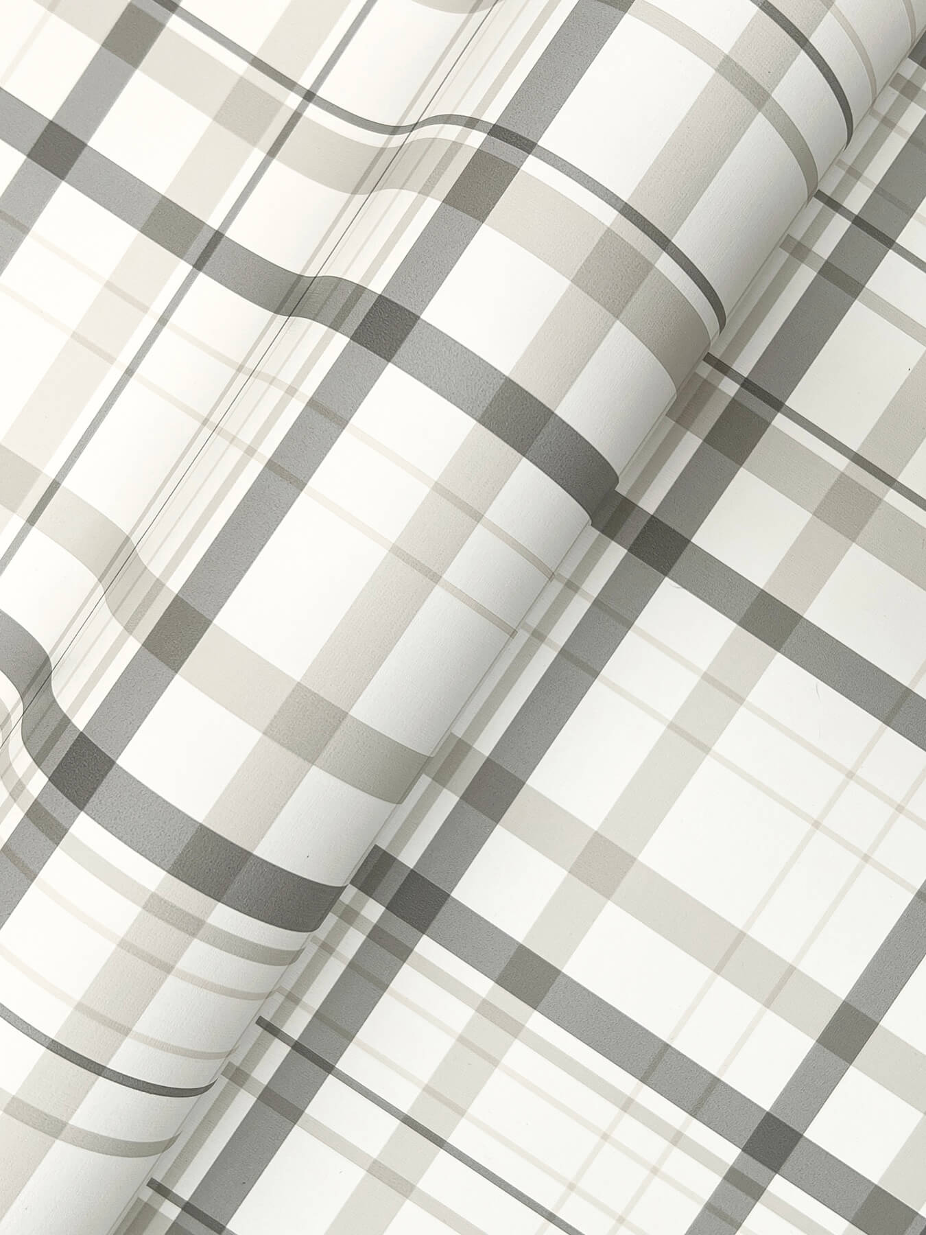 burgess-charcoal-plaid-wallpaper-york-wallcoverings-4192-83409 - York Wallcoverings Wallpaper